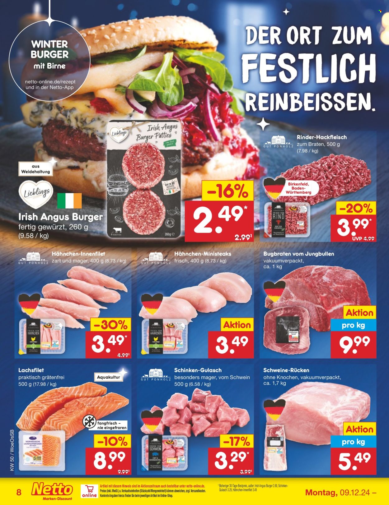 Netto Marken-Discount Prospekte  - 9.12.2024 - 14.12.2024. Seite 8