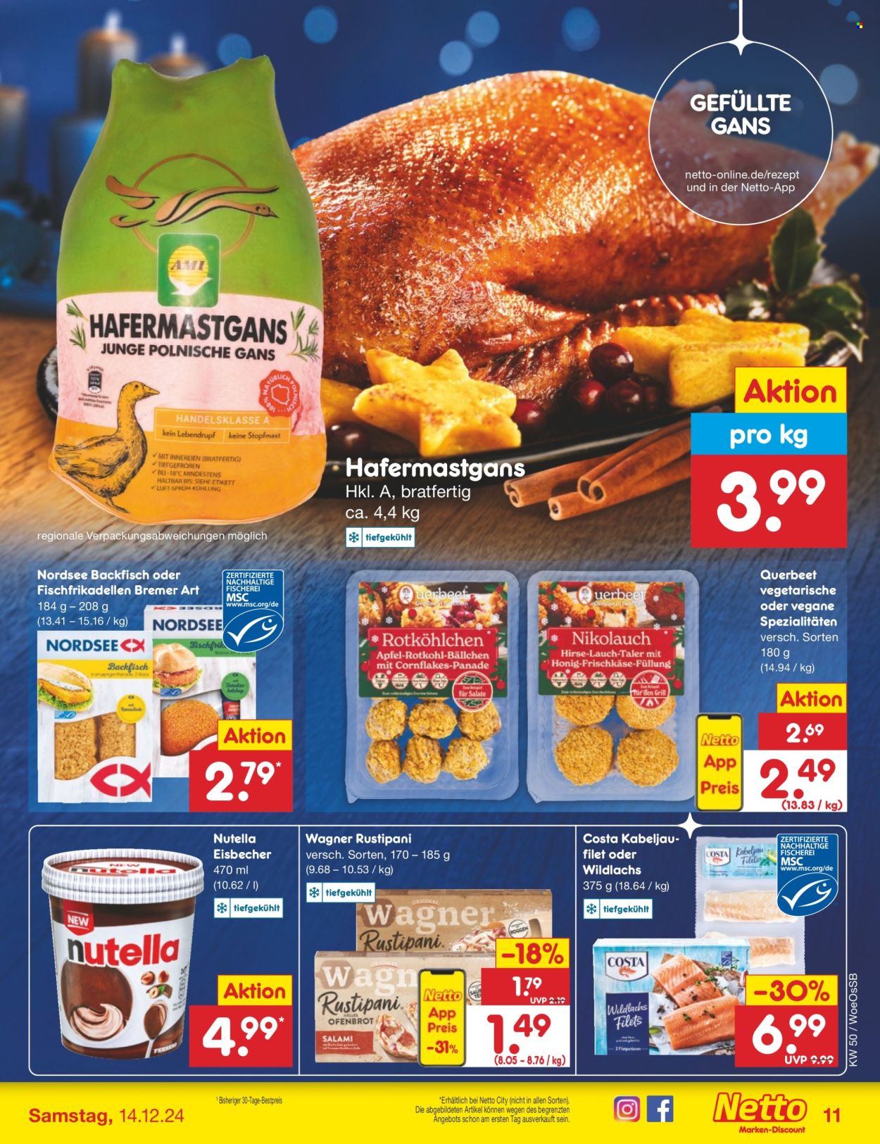 Netto Marken-Discount Prospekte  - 9.12.2024 - 14.12.2024. Seite 11