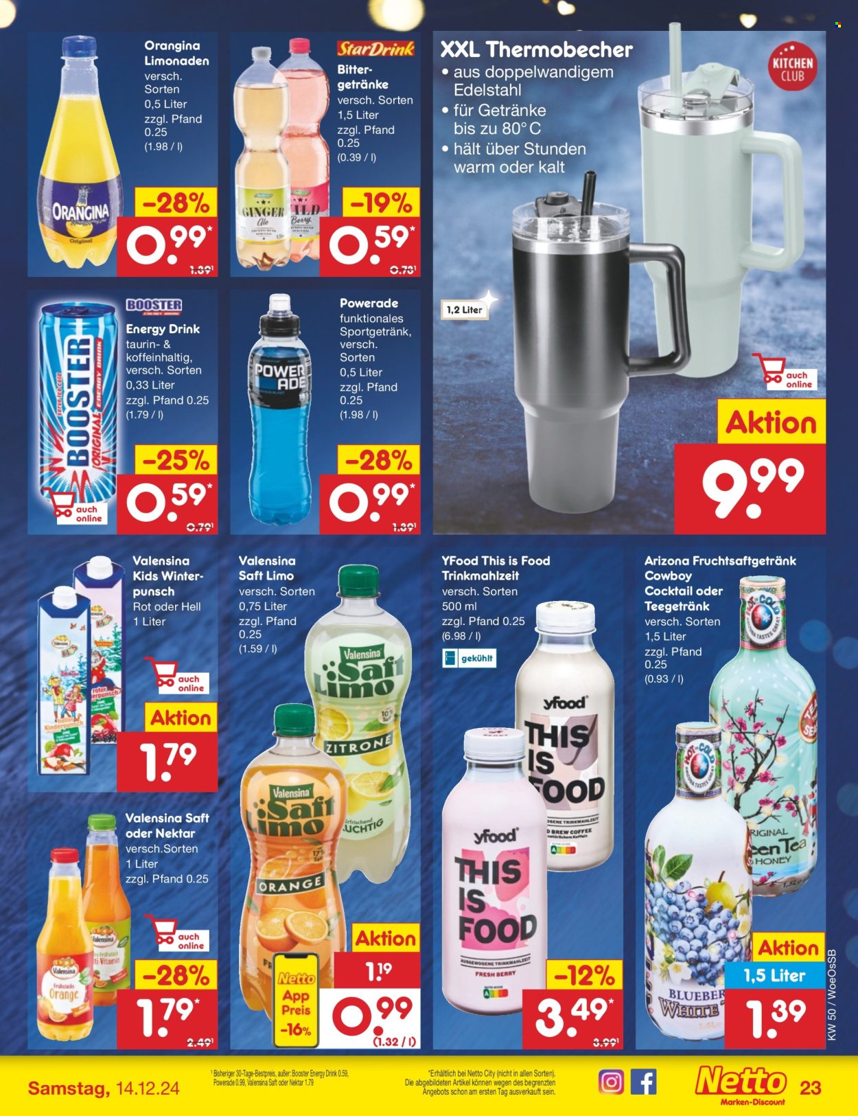 Netto Marken-Discount Prospekte  - 9.12.2024 - 14.12.2024. Seite 24