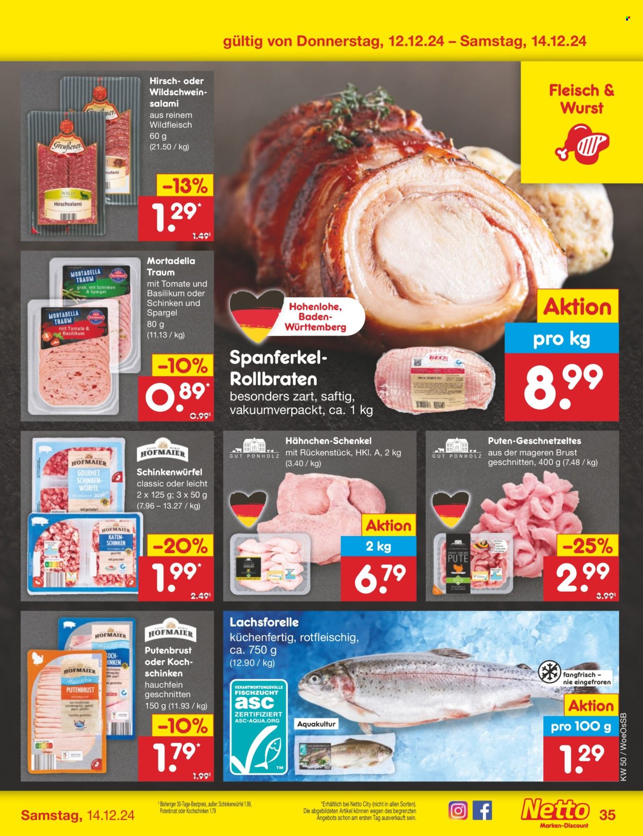 Netto Marken-Discount Prospekte  - 9.12.2024 - 14.12.2024. Seite 42