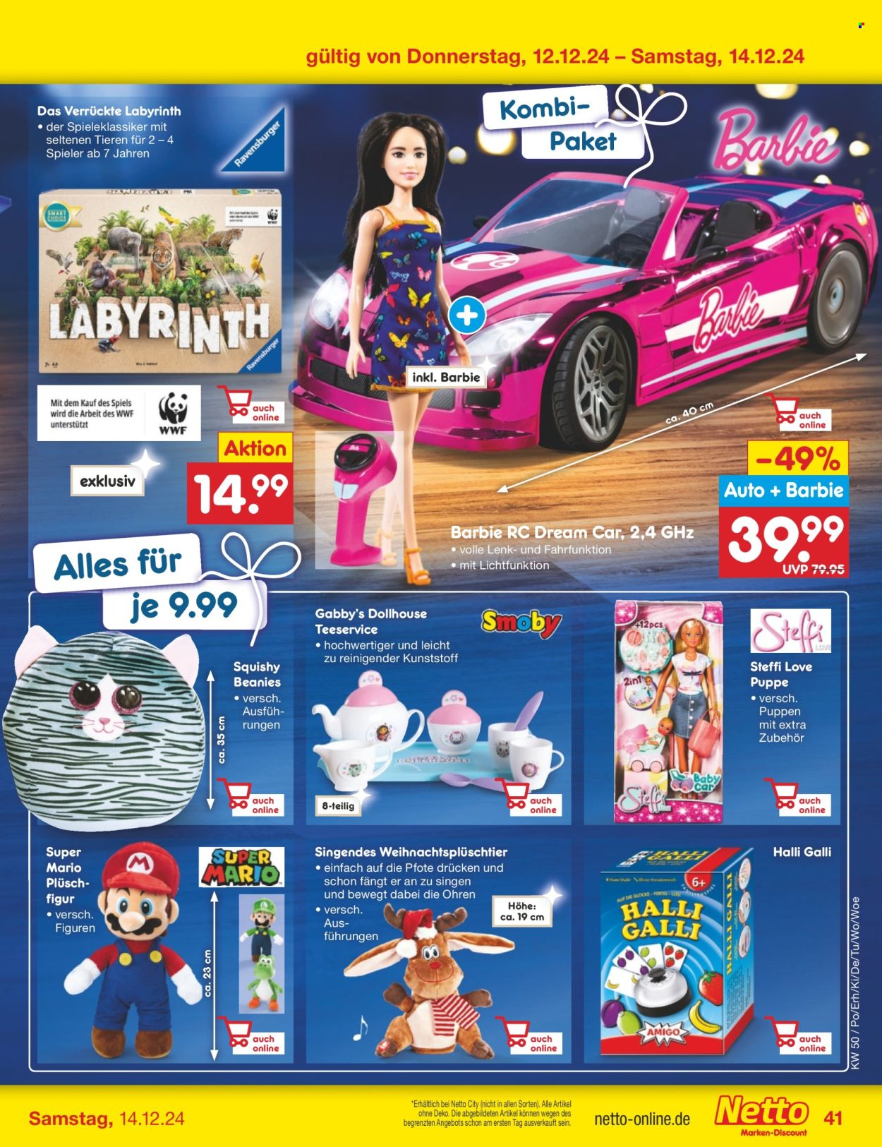 Netto Marken-Discount Prospekte  - 9.12.2024 - 14.12.2024. Seite 51