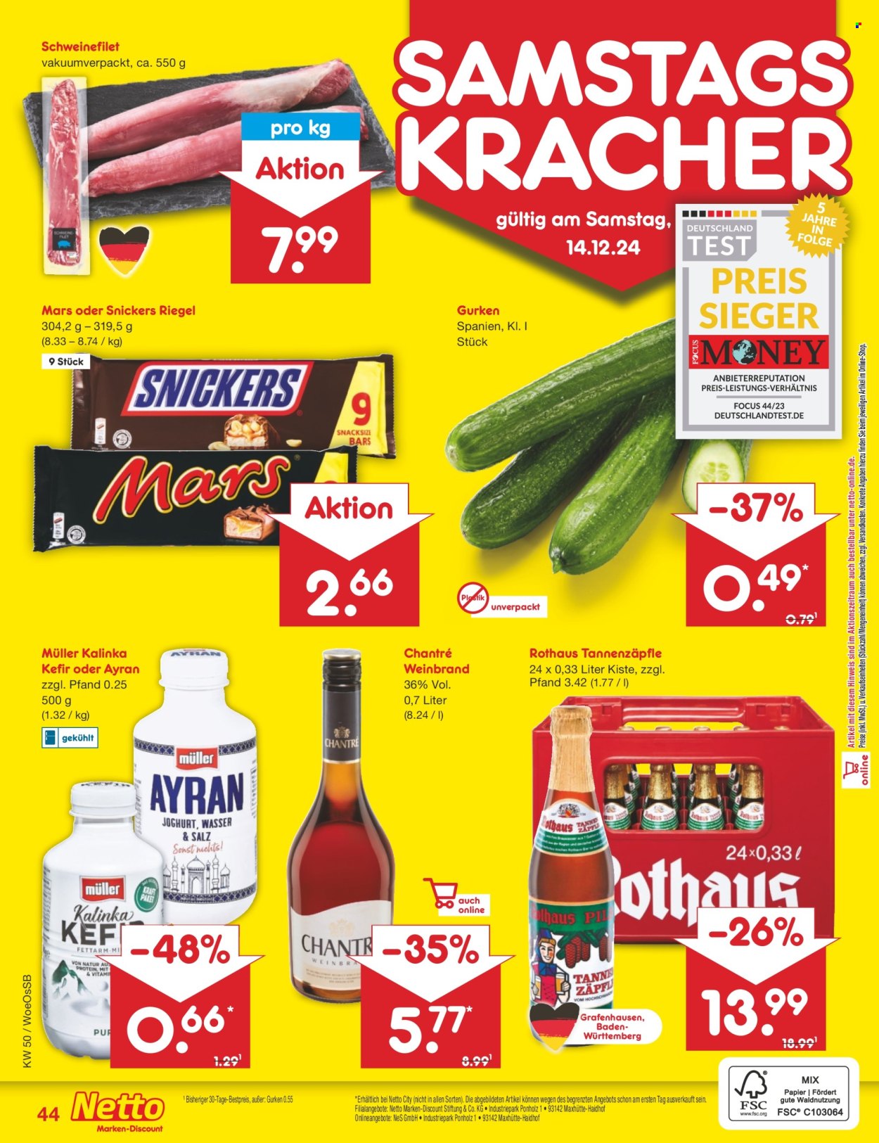 Netto Marken-Discount Prospekte  - 9.12.2024 - 14.12.2024. Seite 56