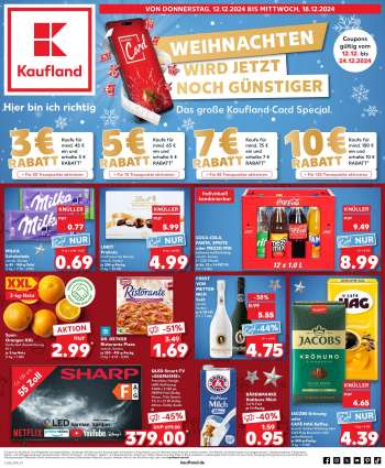 Prospekte Kaufland - 12.12.2024 - 18.12.2024.