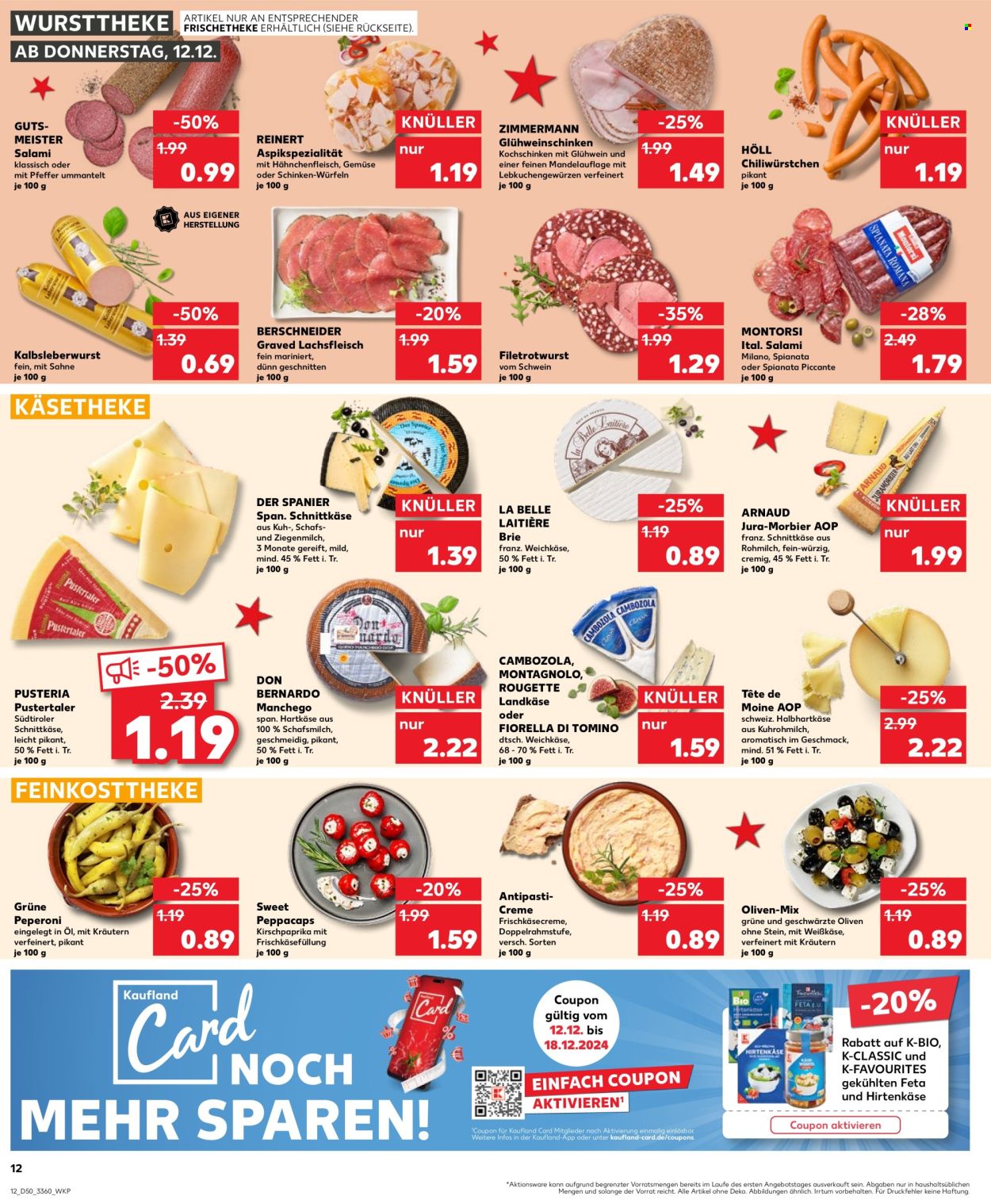 Kaufland Prospekte  - 12.12.2024 - 18.12.2024. Seite 12