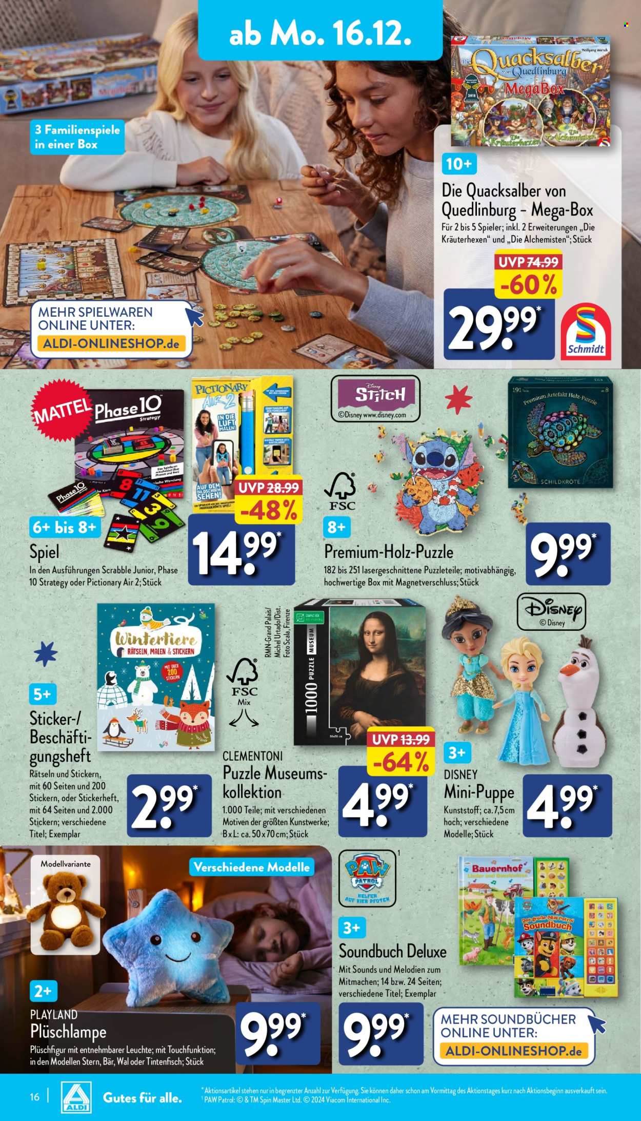 ALDI Nord Prospekte  - 16.12.2024 - 21.12.2024. Seite 16