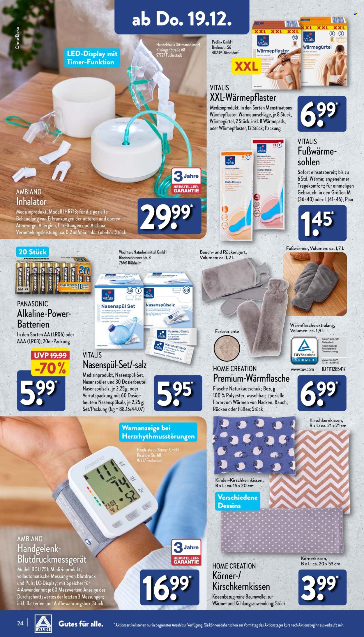 ALDI Nord Prospekte  - 16.12.2024 - 21.12.2024. Seite 24