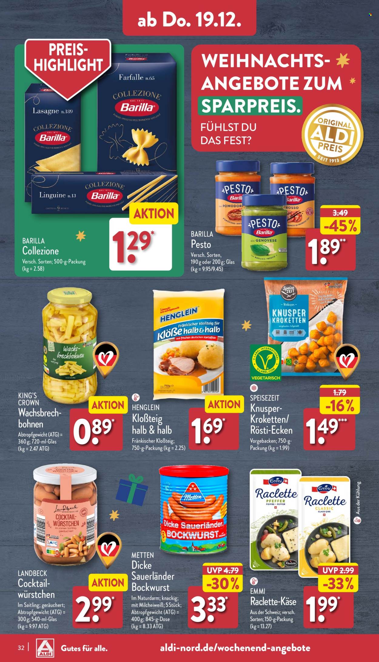 ALDI Nord Prospekte  - 16.12.2024 - 21.12.2024. Seite 32