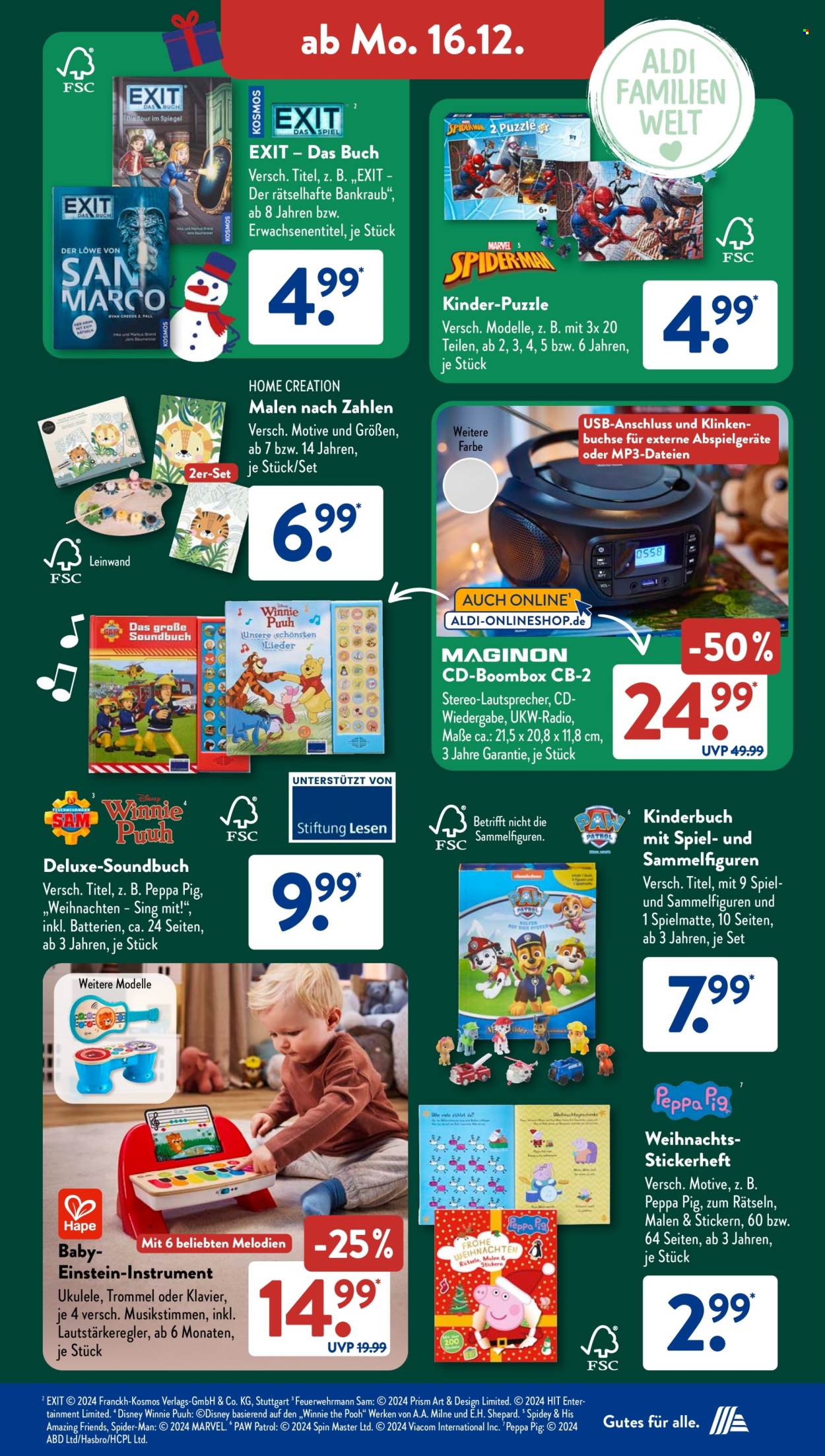 ALDI SÜD Prospekte  - 16.12.2024 - 21.12.2024. Seite 25