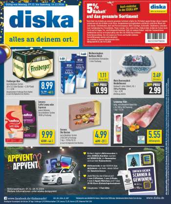 Prospekte Diska - 9.12.2024 - 14.12.2024.