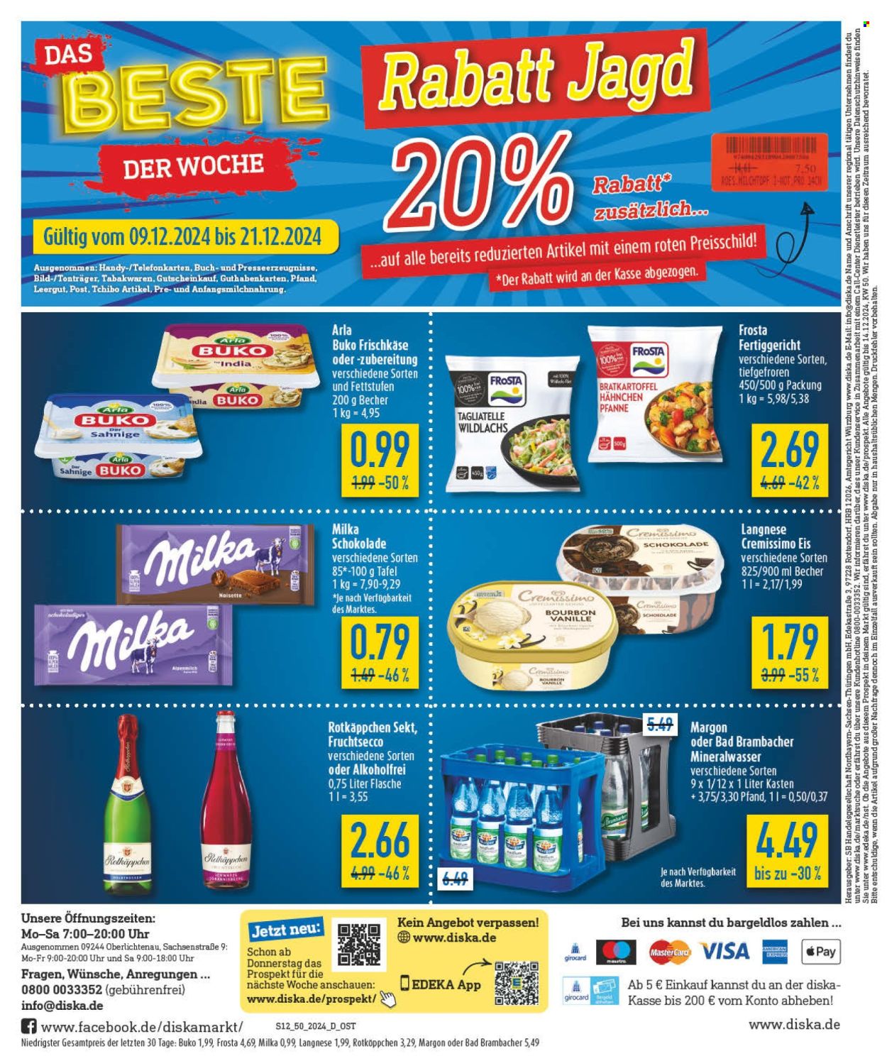 Diska Prospekte  - 9.12.2024 - 14.12.2024. Seite 12