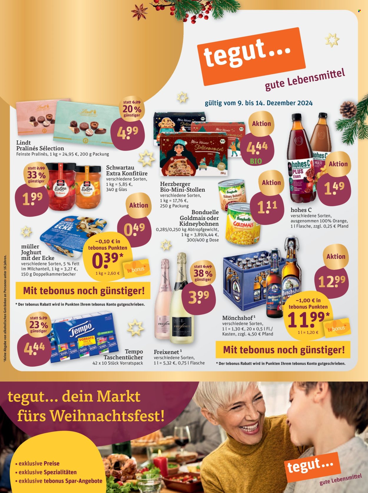 tegut... Prospekte  - 9.12.2024 - 14.12.2024. Seite 1