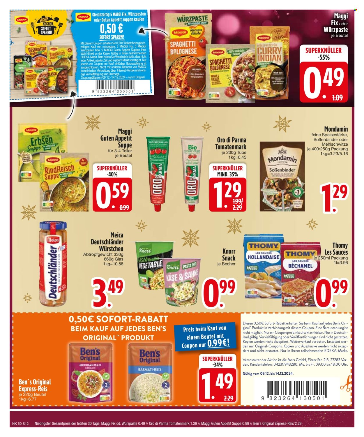 Edeka Prospekte  - 9.12.2024 - 14.12.2024. Seite 14