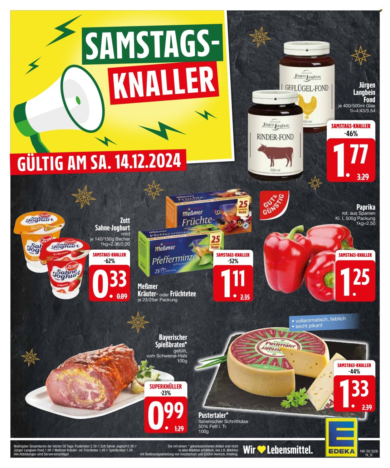 Edeka Prospekte  - 9.12.2024 - 14.12.2024. Seite 30