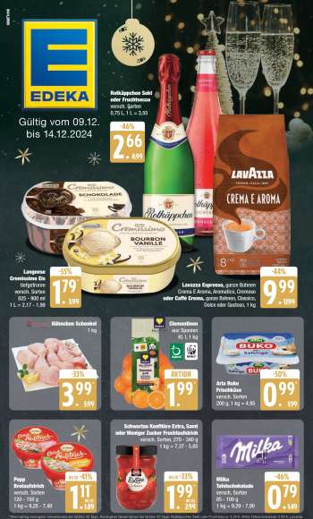 Prospekte Edeka - 9.12.2024 - 14.12.2024.