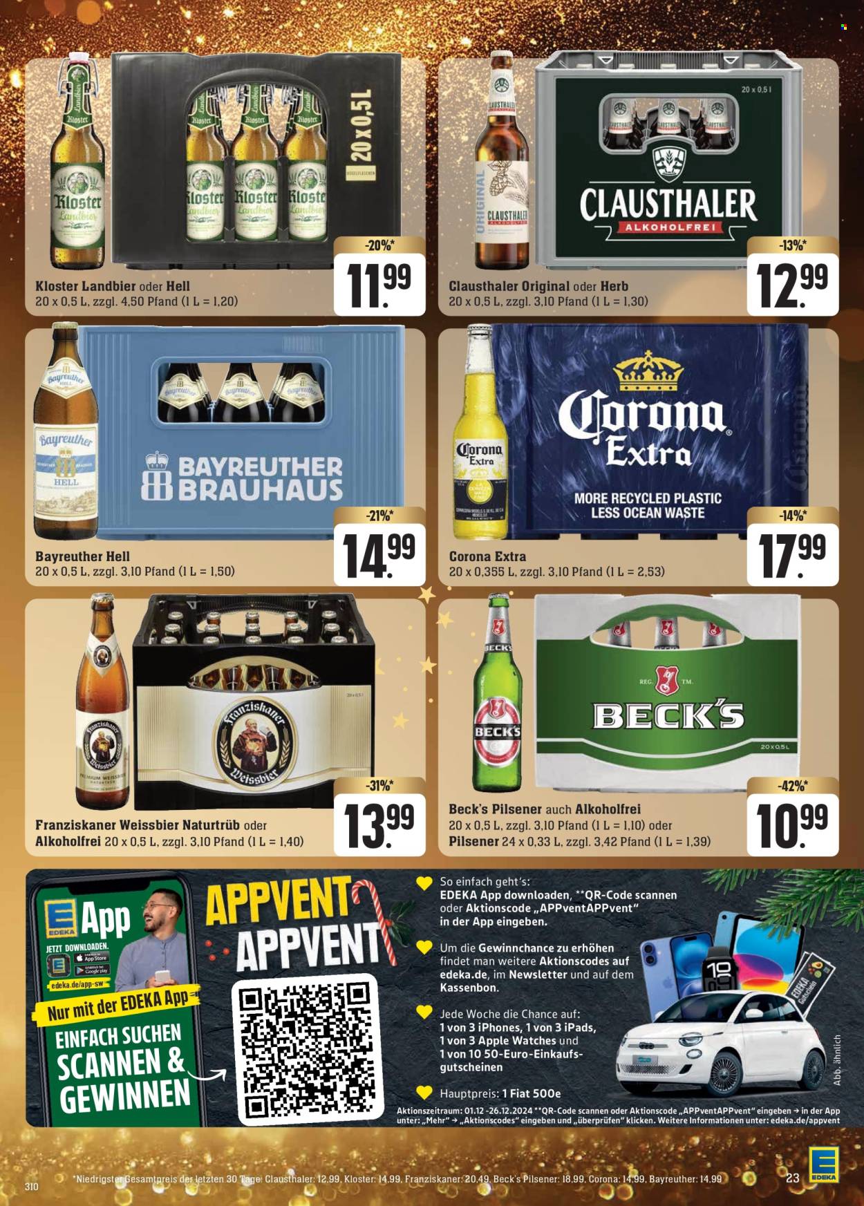 Edeka Prospekte  - 9.12.2024 - 14.12.2024. Seite 27