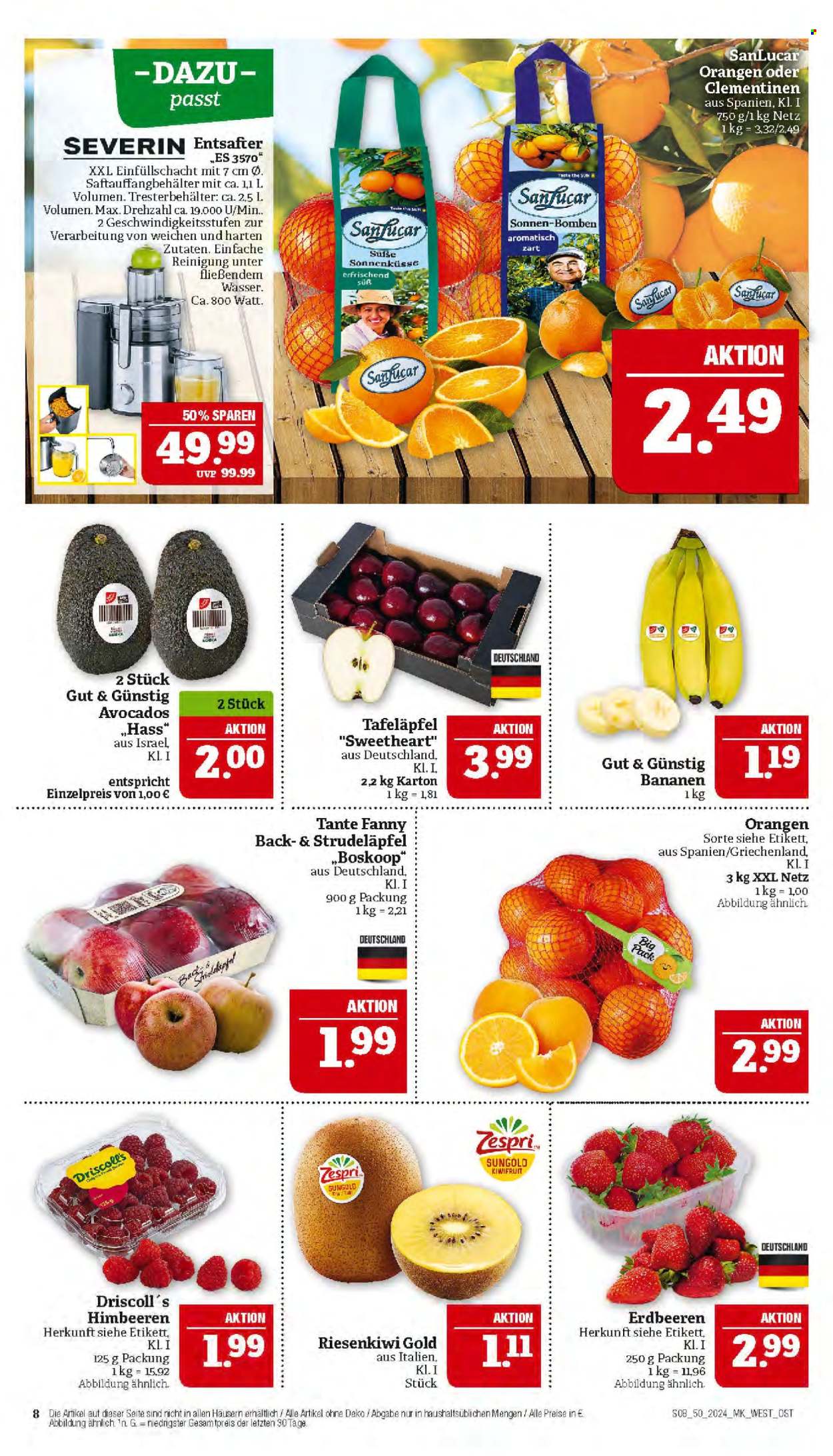 Marktkauf Prospekte  - 9.12.2024 - 14.12.2024. Seite 8