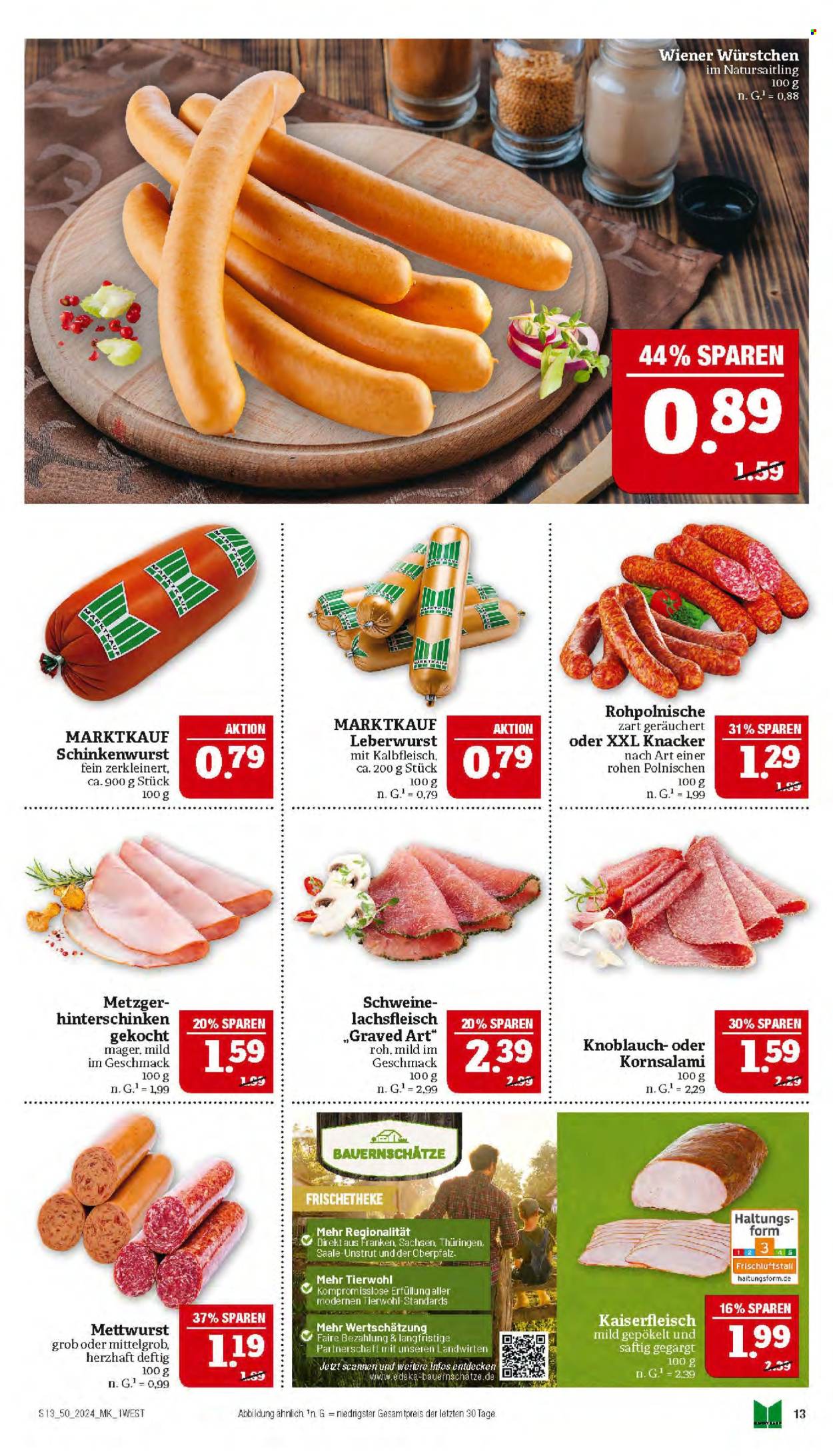 Marktkauf Prospekte  - 9.12.2024 - 14.12.2024. Seite 13