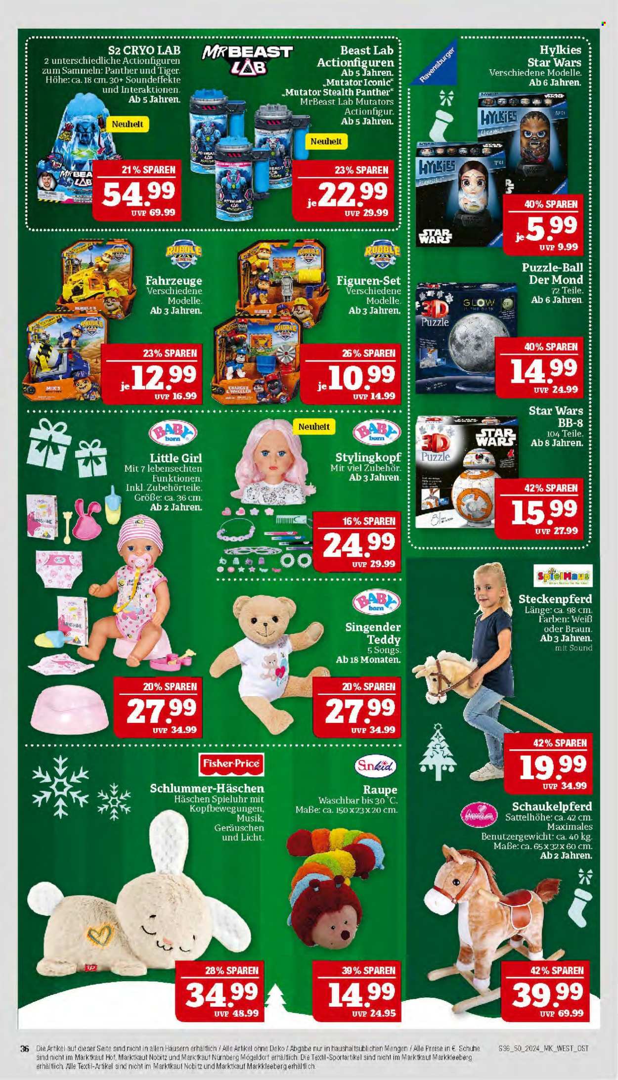 Marktkauf Prospekte  - 9.12.2024 - 14.12.2024. Seite 36