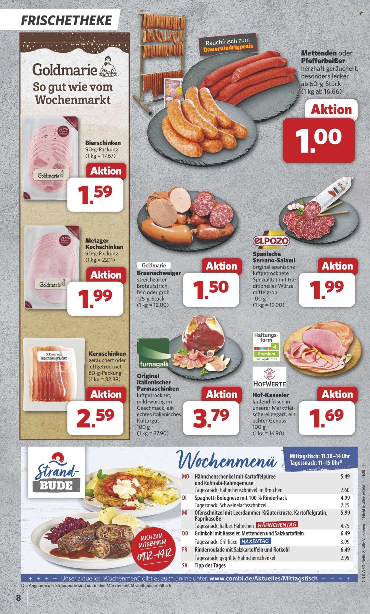 Combi Prospekte  - 9.12.2024 - 14.12.2024. Seite 8