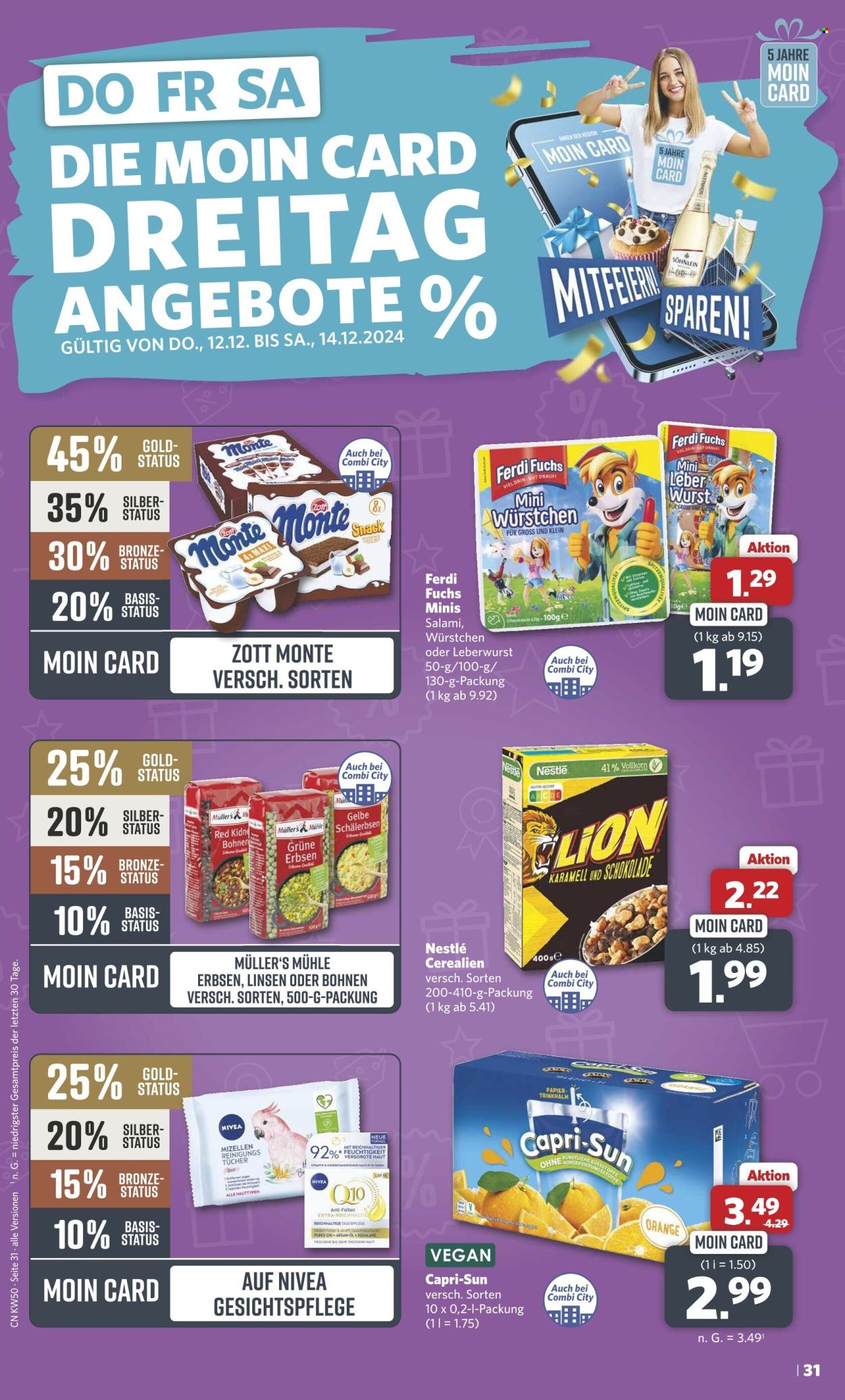 Combi Prospekte  - 9.12.2024 - 14.12.2024. Seite 31