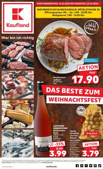 Prospekte Kaufland - 12.12.2024 - 21.12.2024.