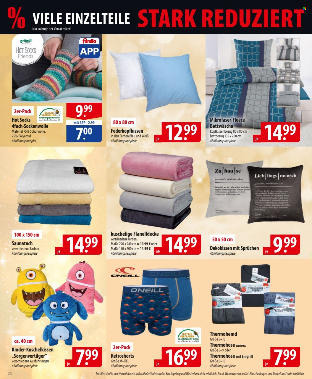 famila Prospekte  - 9.12.2024 - 14.12.2024. Seite 26