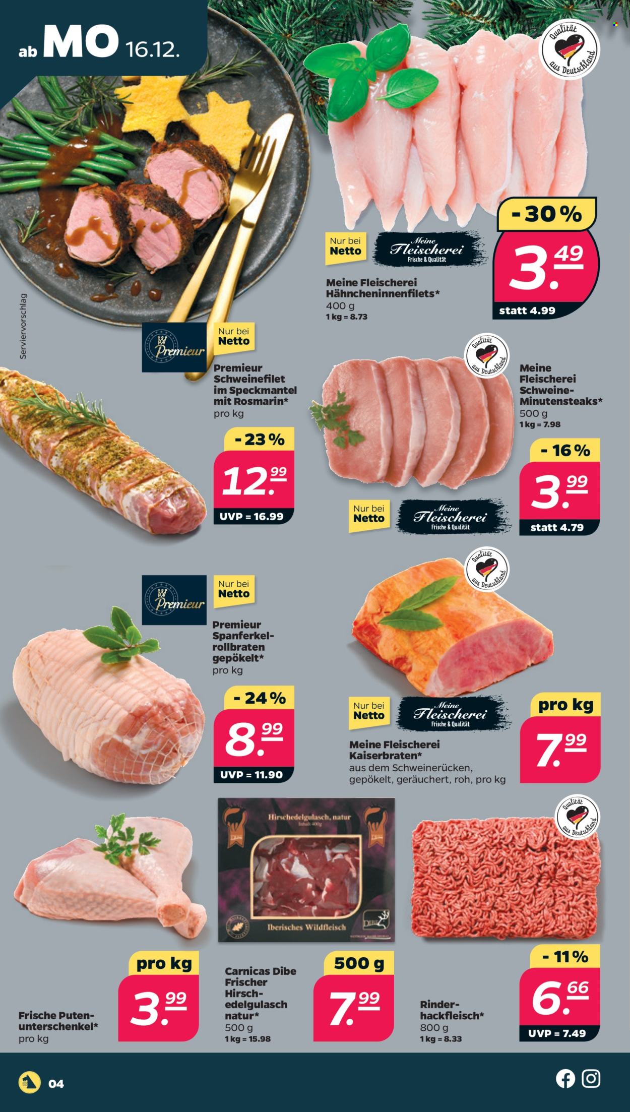 Netto Prospekte  - 16.12.2024 - 21.12.2024. Seite 4