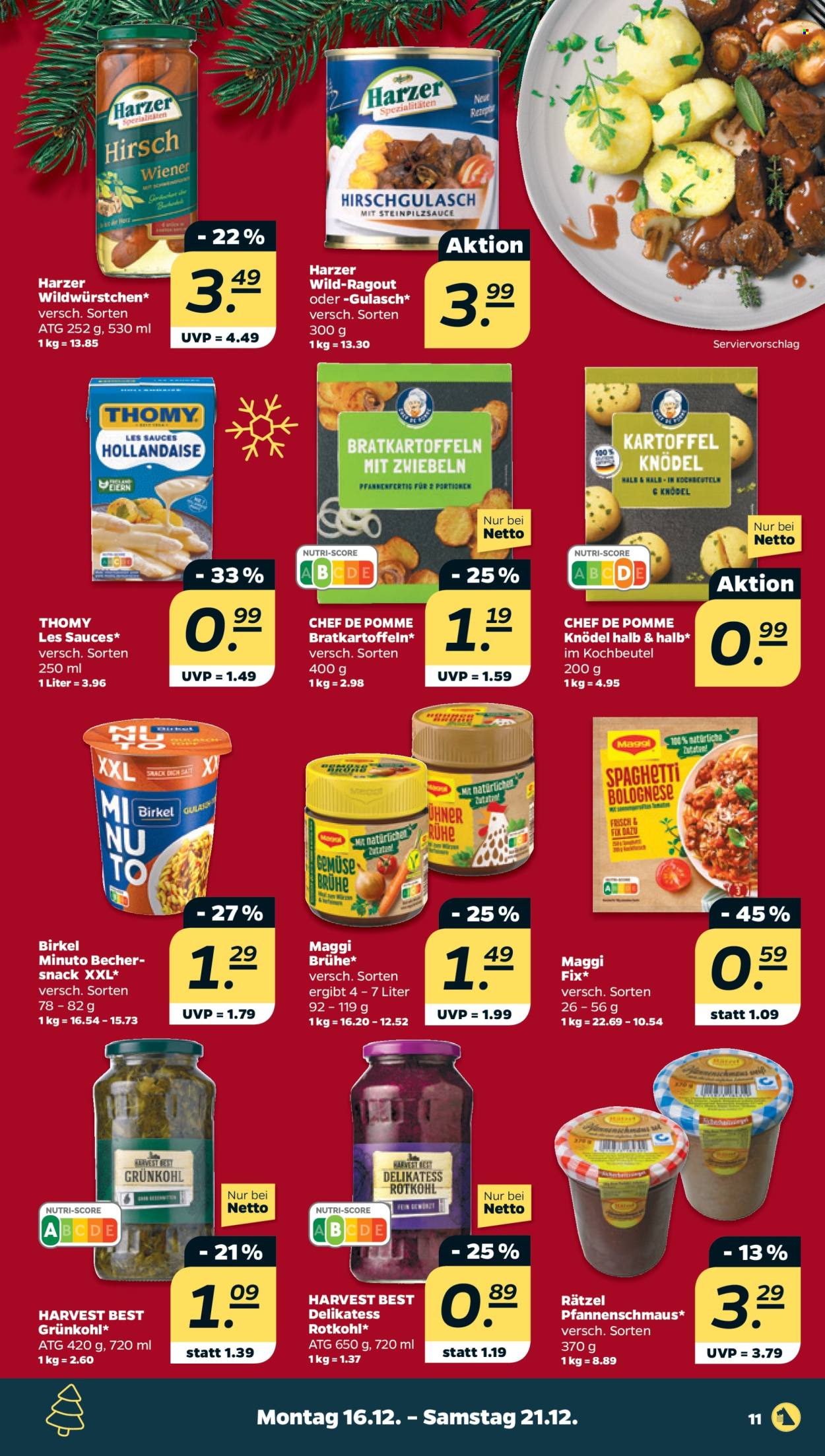 Netto Prospekte  - 16.12.2024 - 21.12.2024. Seite 11