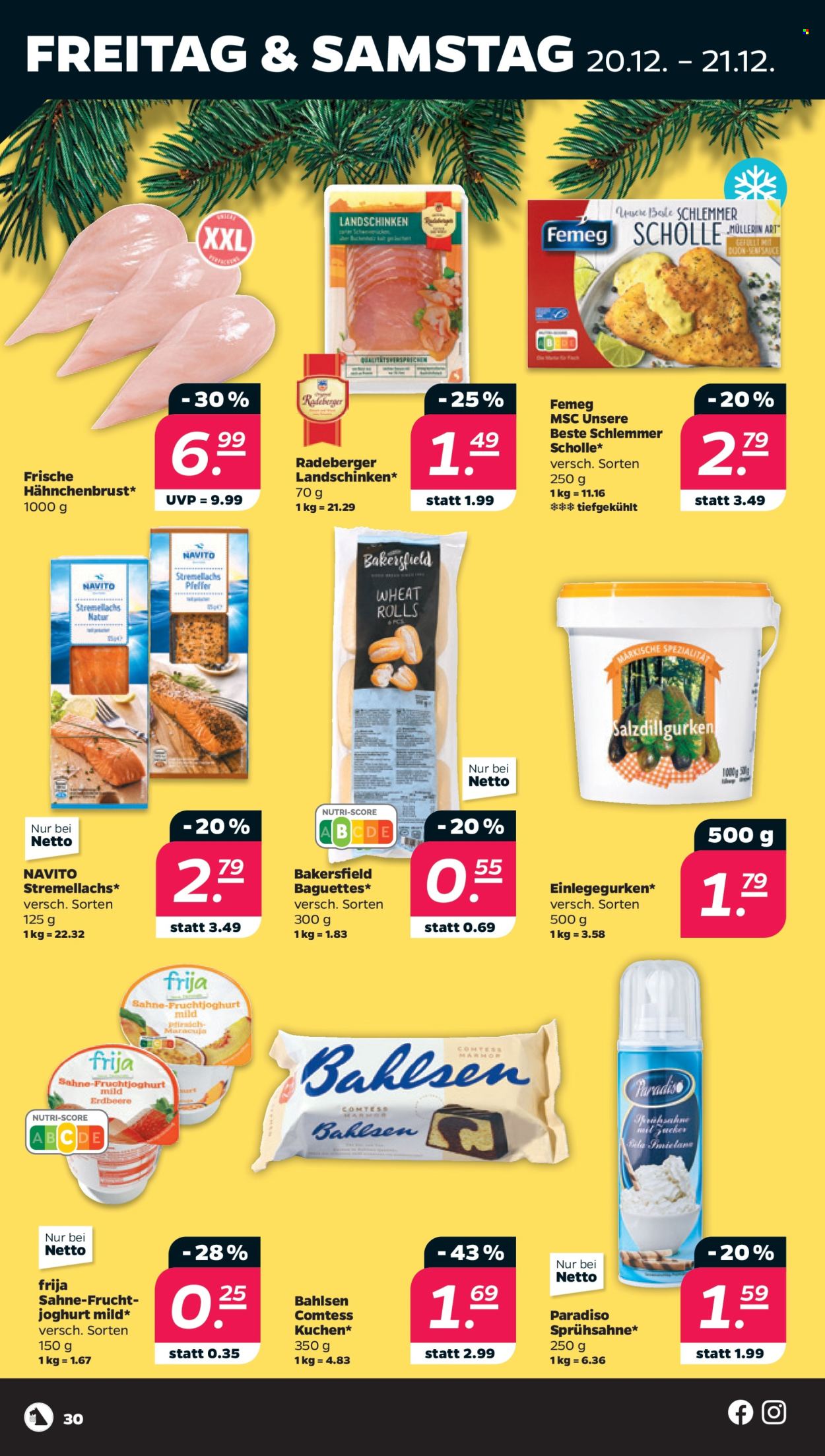 Netto Prospekte  - 16.12.2024 - 21.12.2024. Seite 30