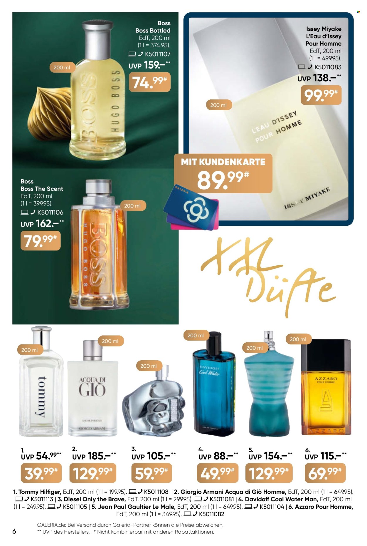 GALERIA Karstadt Kaufhof Prospekte  - 9.12.2024 - 15.12.2024. Seite 6