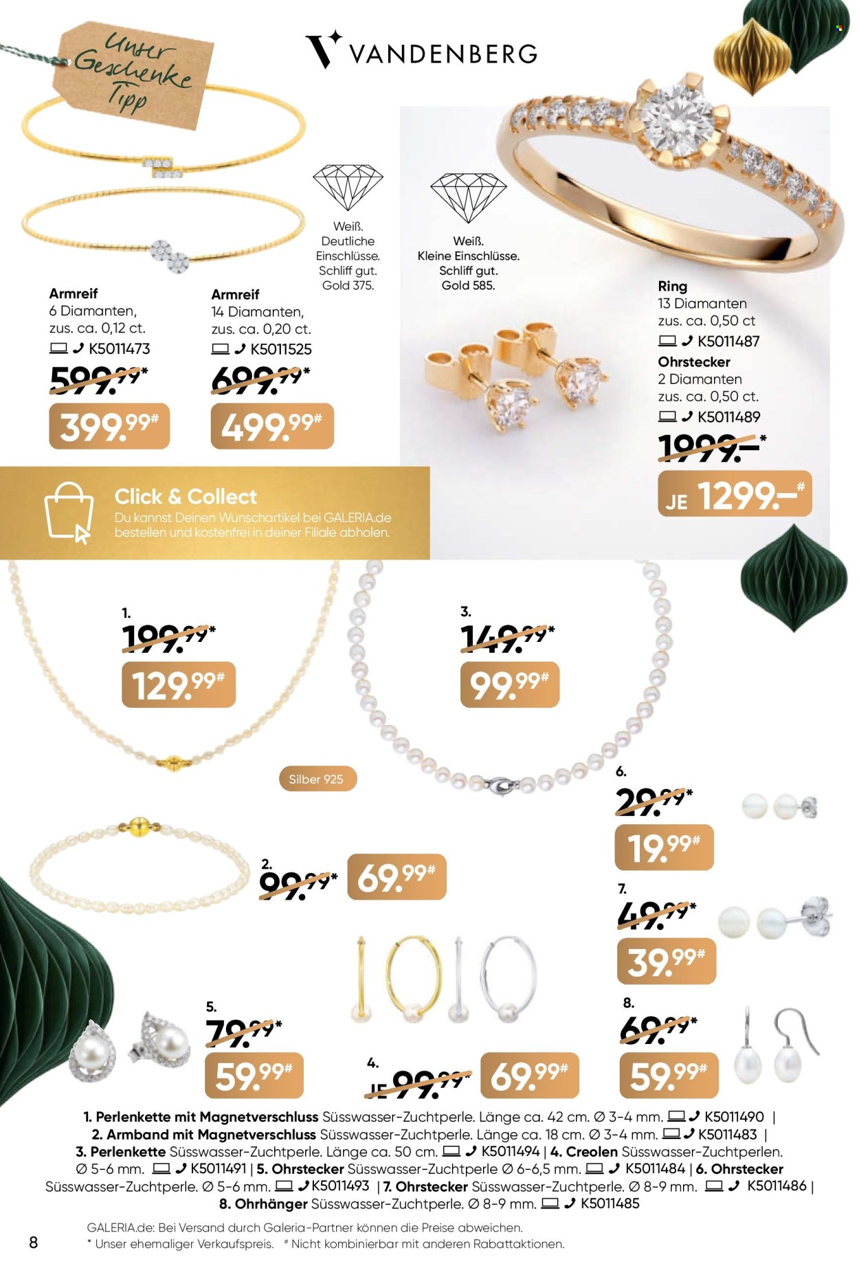 GALERIA Karstadt Kaufhof Prospekte  - 9.12.2024 - 15.12.2024. Seite 8