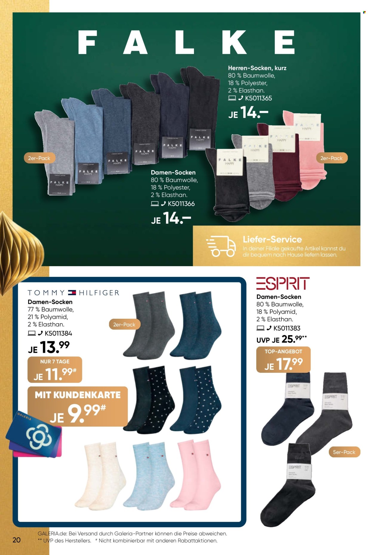 GALERIA Karstadt Kaufhof Prospekte  - 9.12.2024 - 15.12.2024. Seite 20