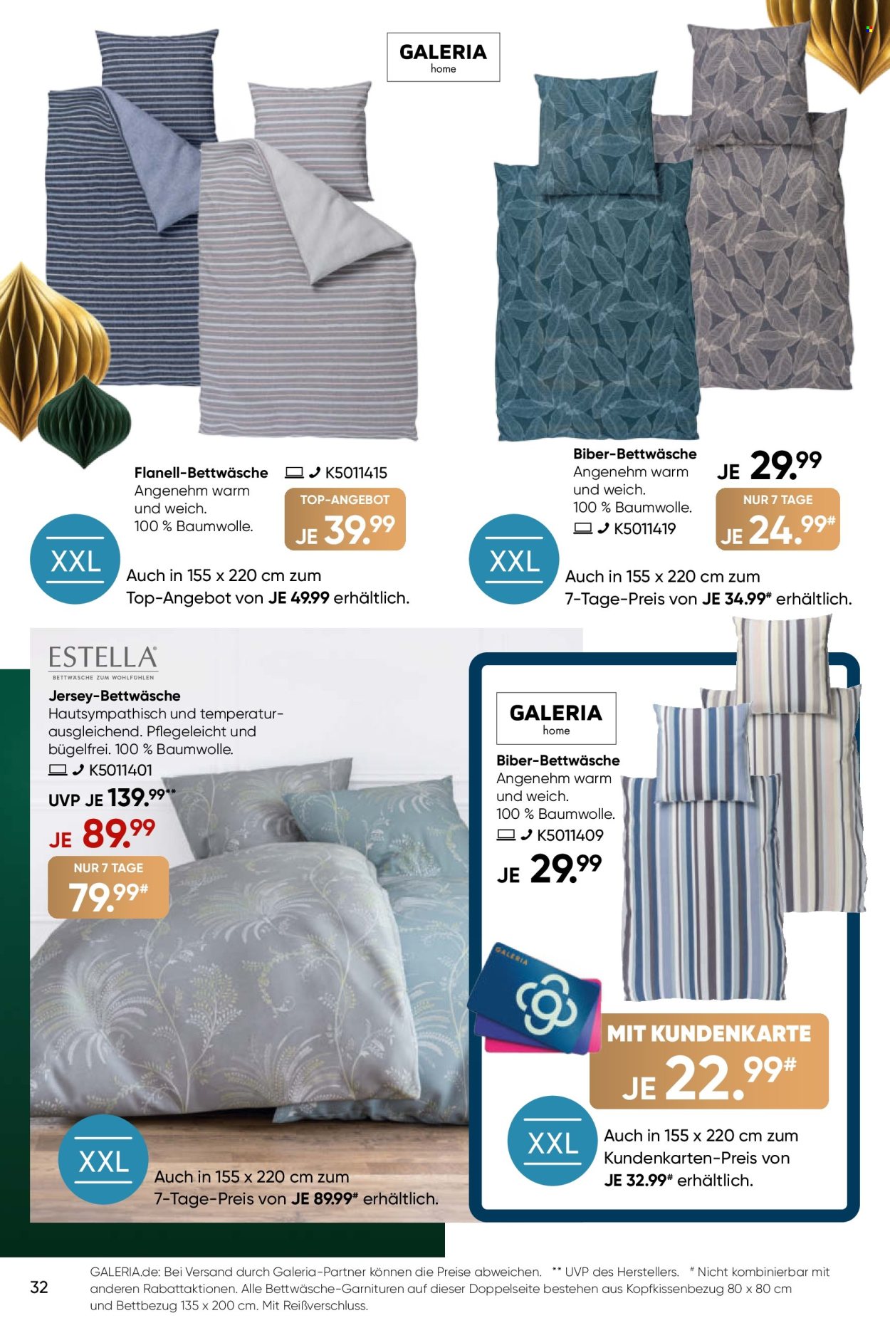 GALERIA Karstadt Kaufhof Prospekte  - 9.12.2024 - 15.12.2024. Seite 32