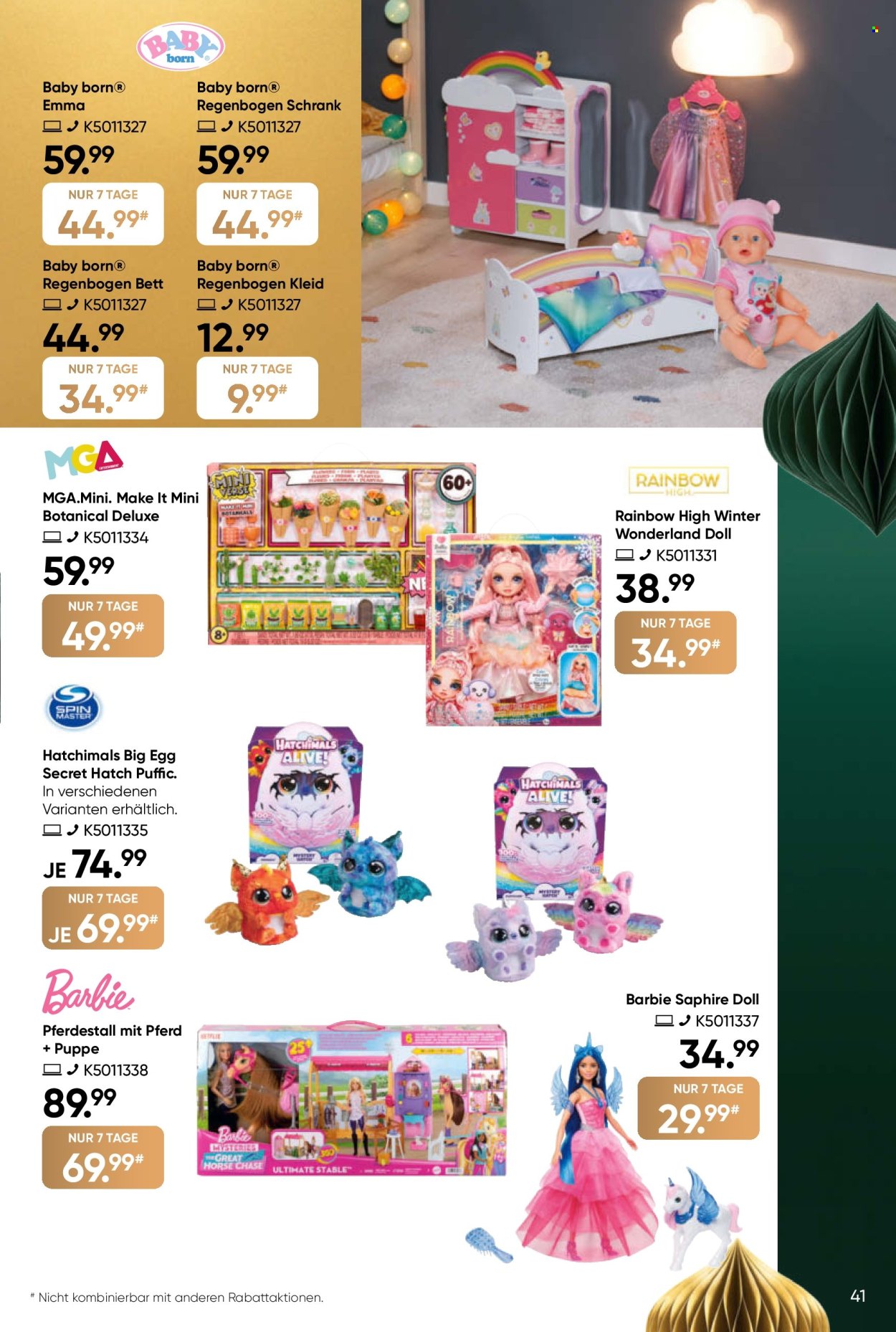 GALERIA Karstadt Kaufhof Prospekte  - 9.12.2024 - 15.12.2024. Seite 41