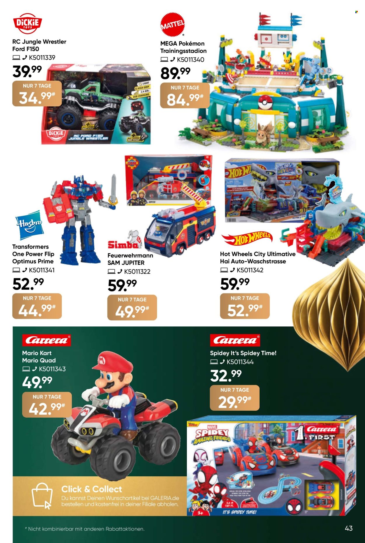 GALERIA Karstadt Kaufhof Prospekte  - 9.12.2024 - 15.12.2024. Seite 43