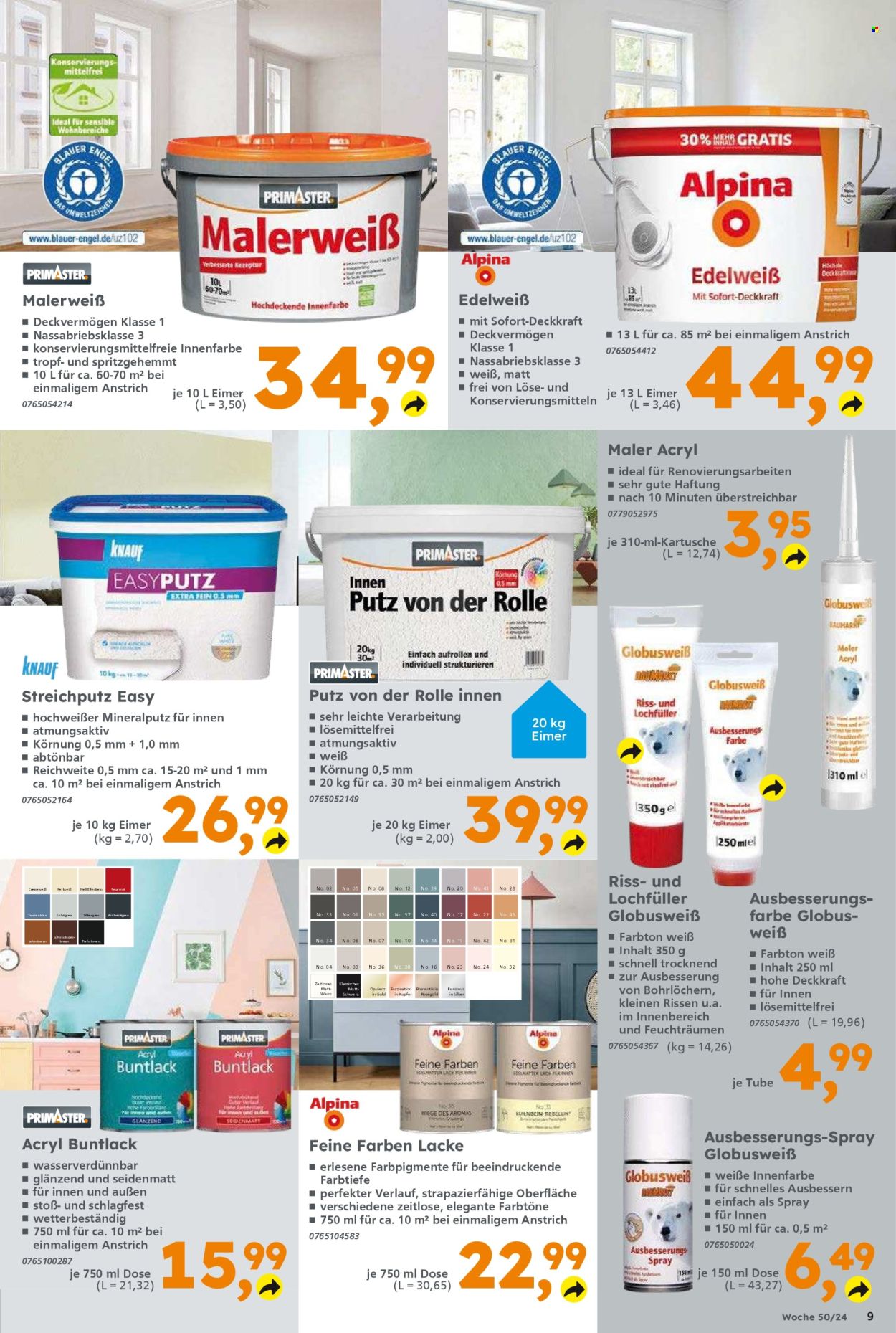 Globus Baumarkt Prospekte  - 9.12.2024 - 14.12.2024. Seite 9