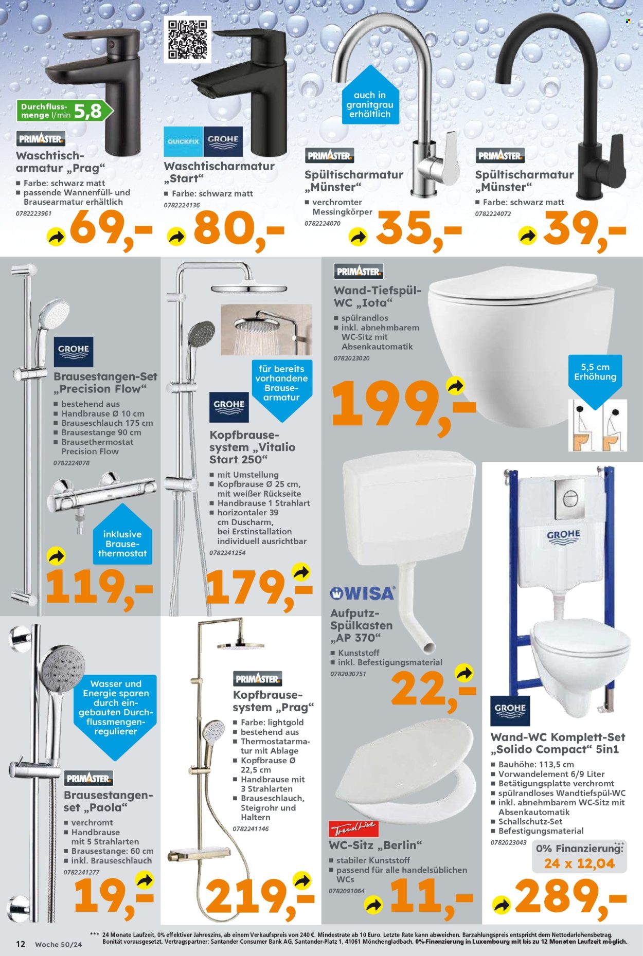 Globus Baumarkt Prospekte  - 9.12.2024 - 14.12.2024. Seite 12