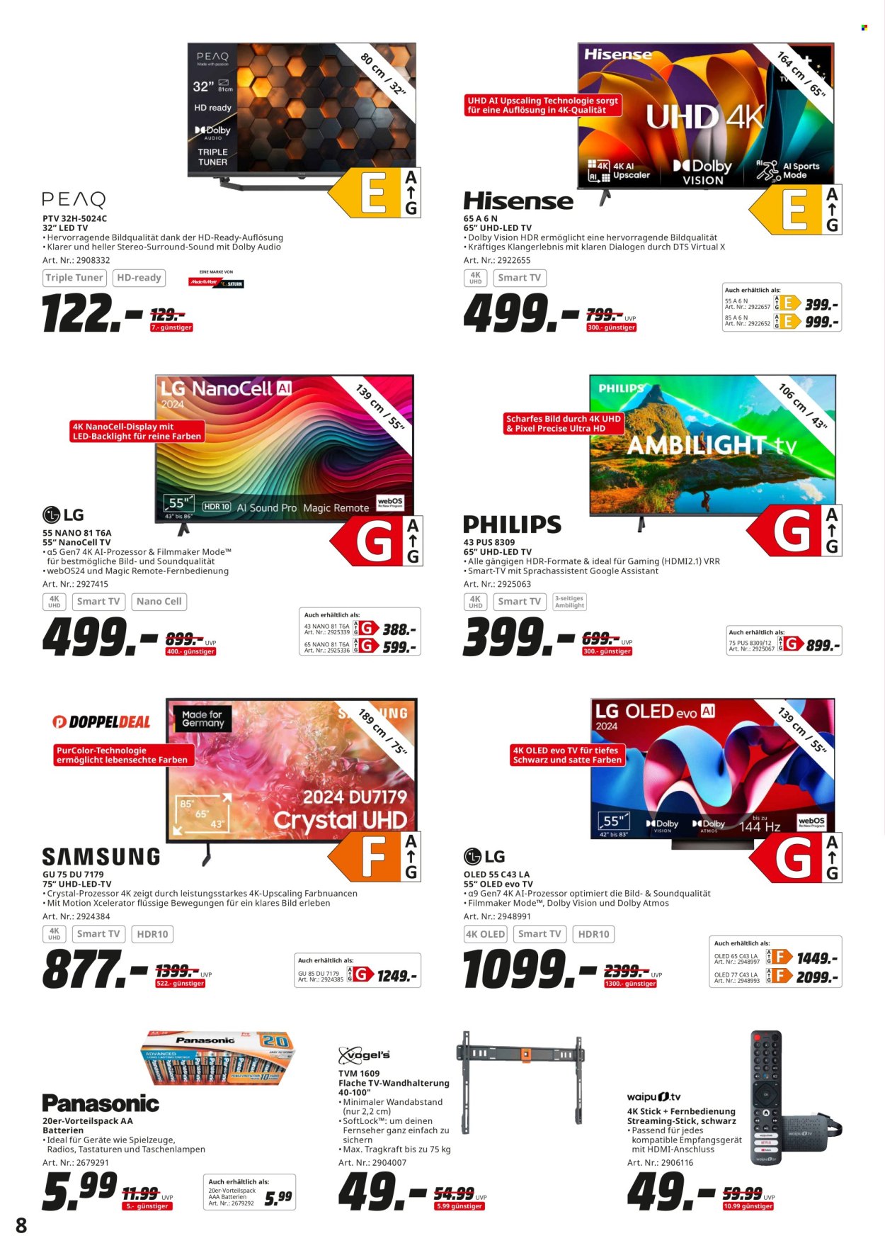 MediaMarkt Prospekte  - 9.12.2024 - 23.12.2024. Seite 8