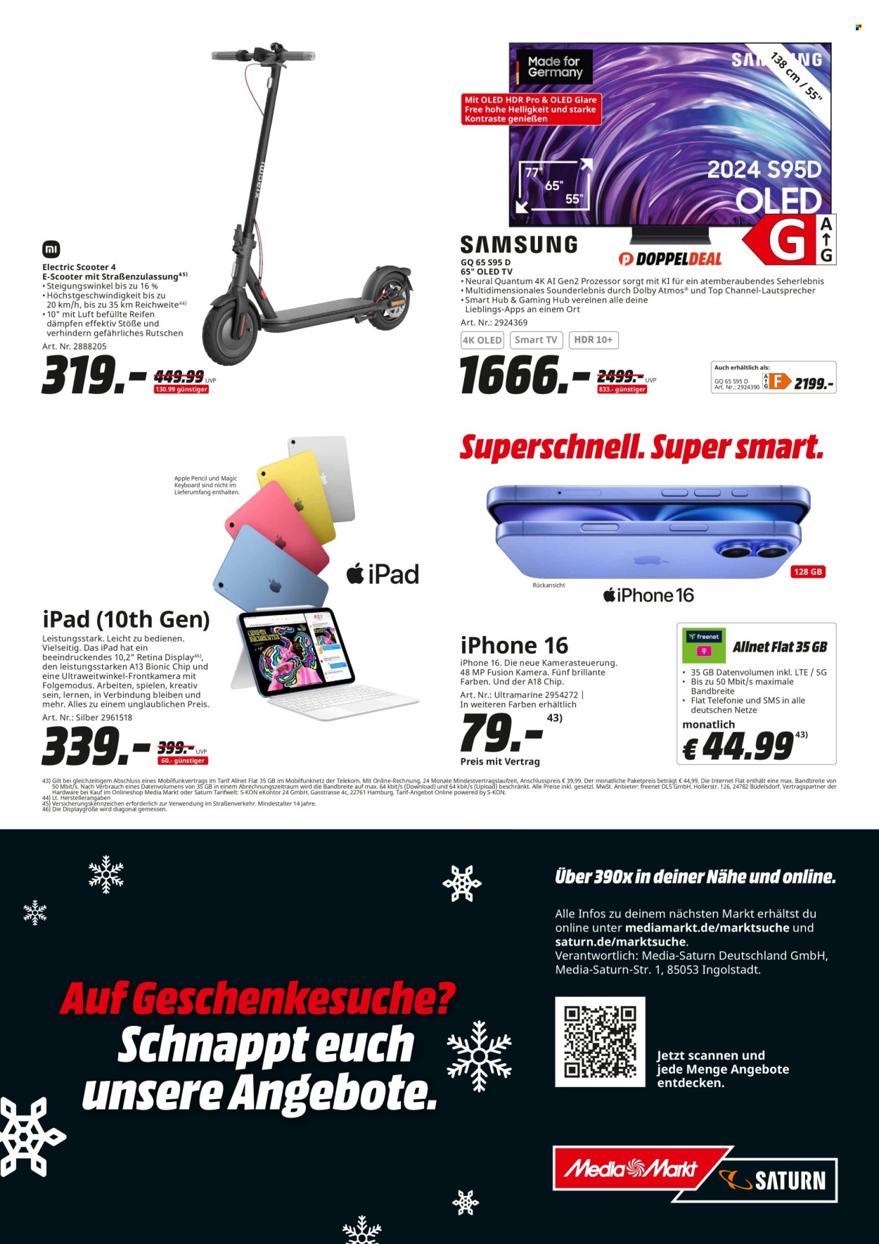 MediaMarkt Prospekte  - 9.12.2024 - 23.12.2024. Seite 16