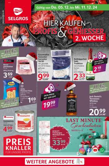 Prospekte Selgros - 5.12.2024 - 11.12.2024.