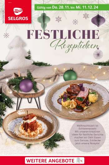 Prospekte Selgros - 28.11.2024 - 11.12.2024.