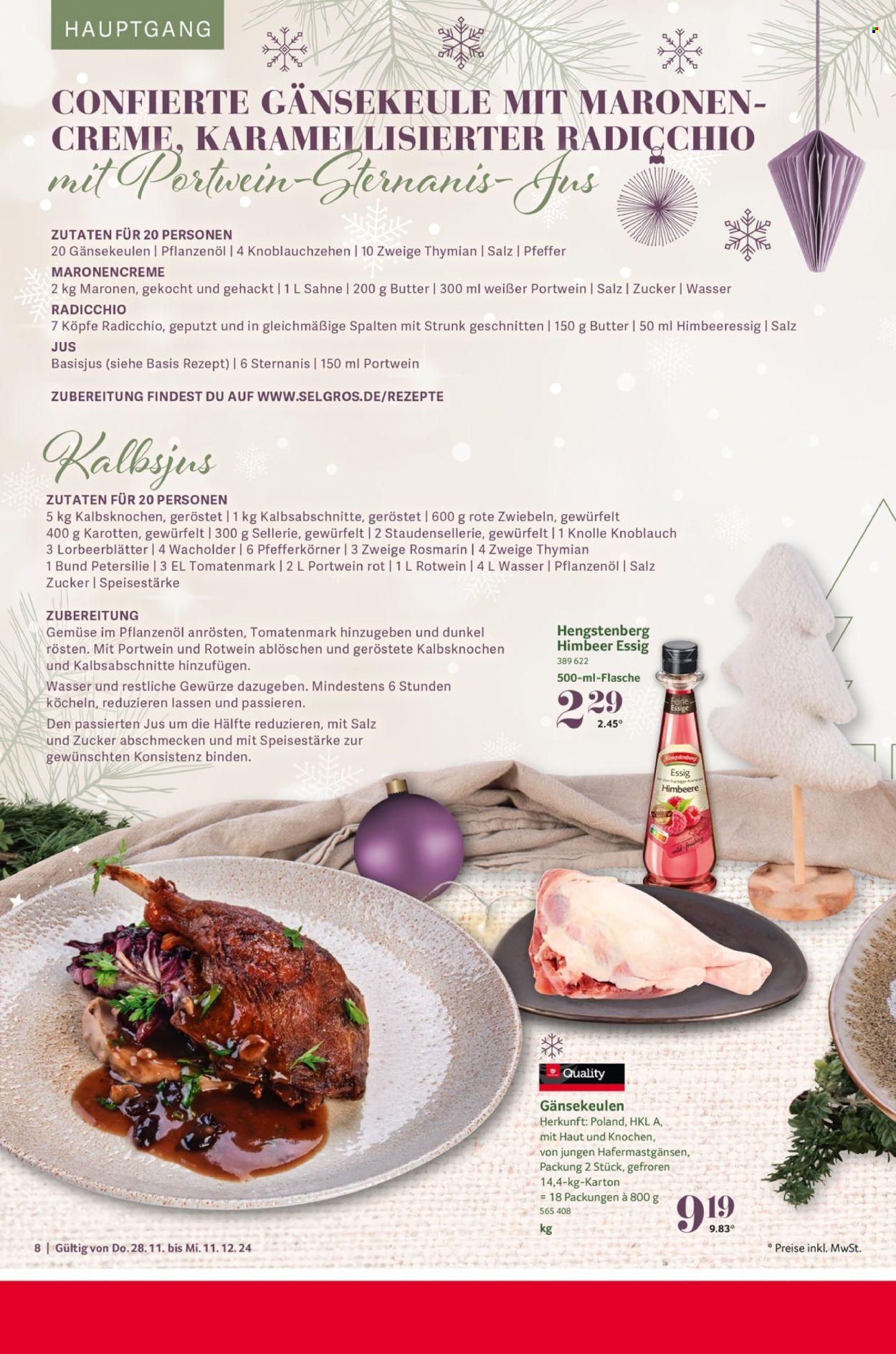Selgros Prospekte  - 28.11.2024 - 11.12.2024. Seite 8