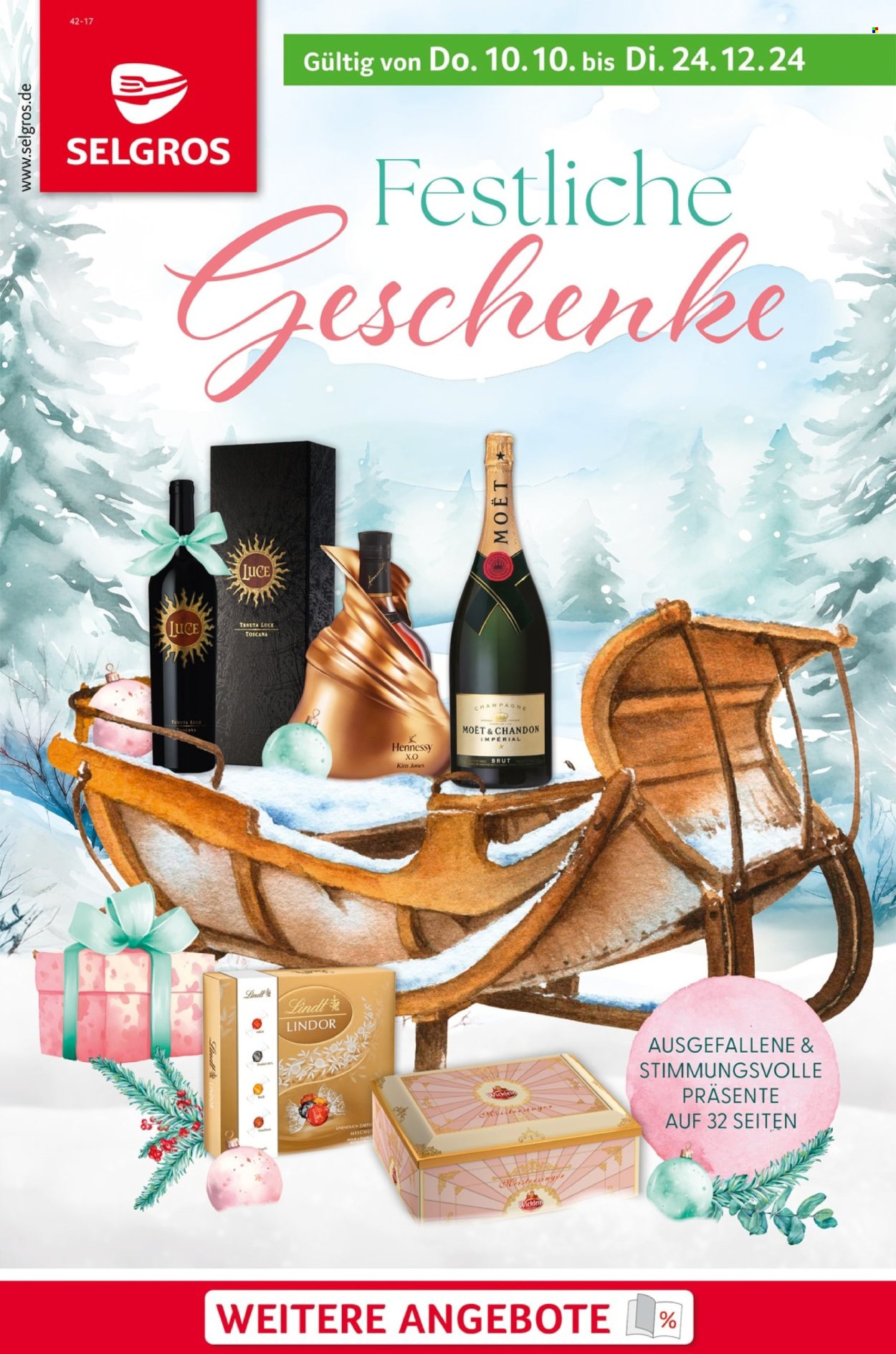 Selgros Prospekte  - 10.10.2024 - 24.12.2024. Seite 1