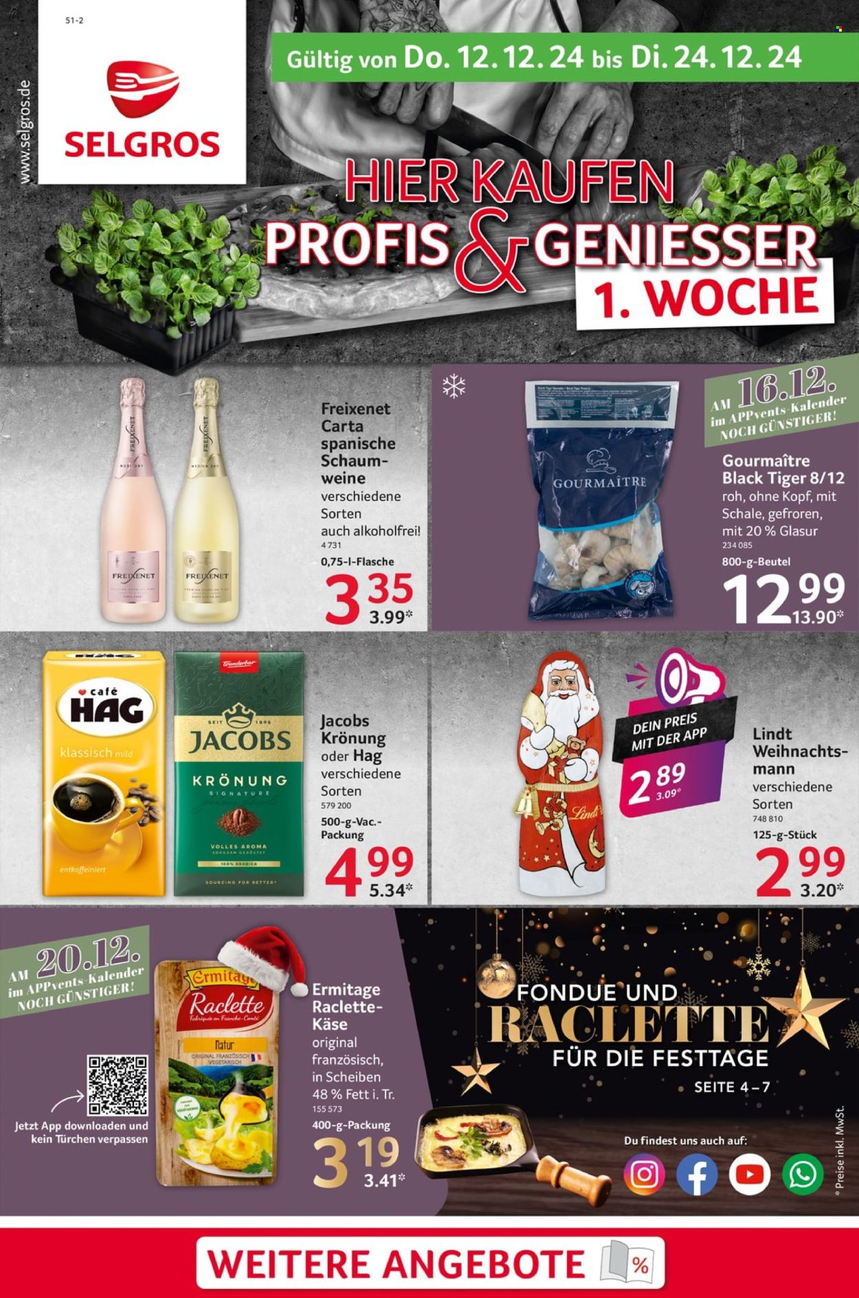Selgros Prospekte  - 12.12.2024 - 24.12.2024. Seite 1