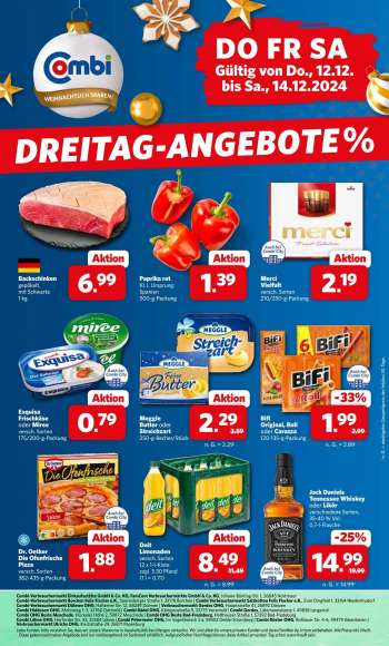 Prospekte Combi - 12.12.2024 - 14.12.2024.