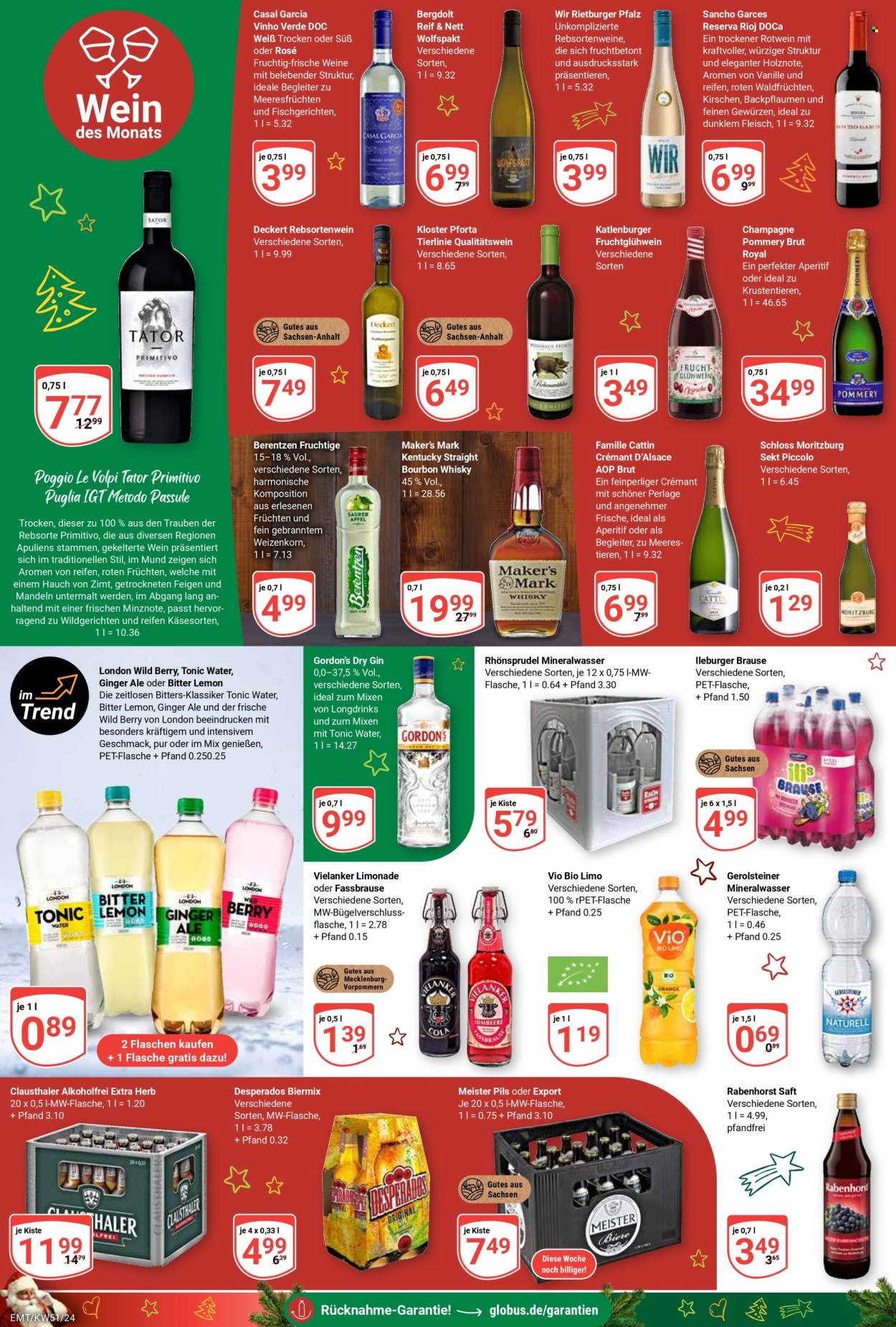 Globus Prospekte  - 16.12.2024 - 24.12.2024. Seite 20
