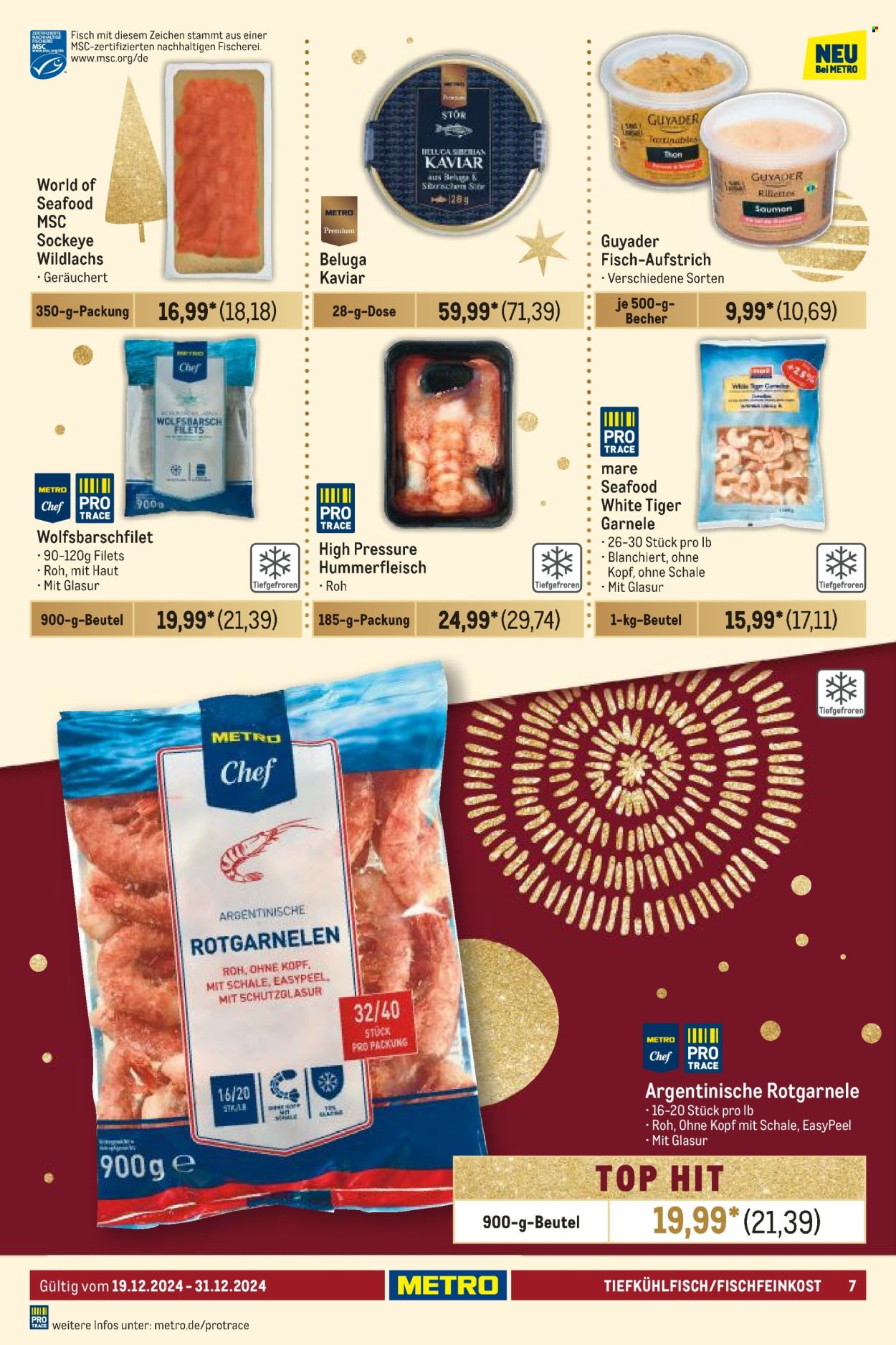 Metro Prospekte  - 19.12.2024 - 31.12.2024. Seite 7