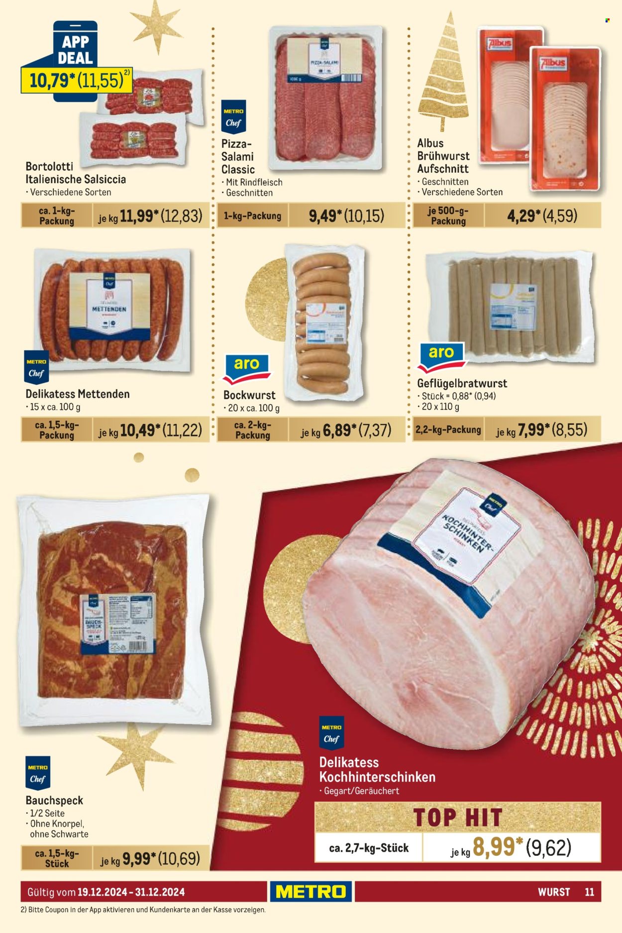 Metro Prospekte  - 19.12.2024 - 31.12.2024. Seite 11