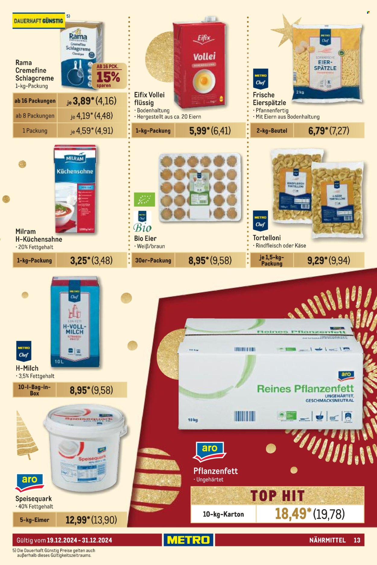 Metro Prospekte  - 19.12.2024 - 31.12.2024. Seite 13