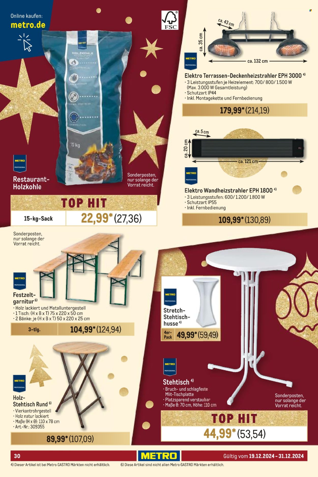 Metro Prospekte  - 19.12.2024 - 31.12.2024. Seite 30